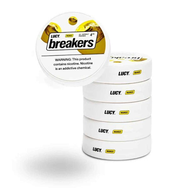 Lucy Breakers Nicotine Capsule Pouches (15ct Can) (5 Can Pack)、mySite、zt4zffjzw