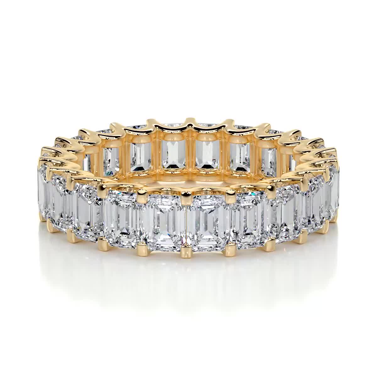 Gina Eternity Wedding Ring -18K Yellow Gold、mySite、hinf8tx79