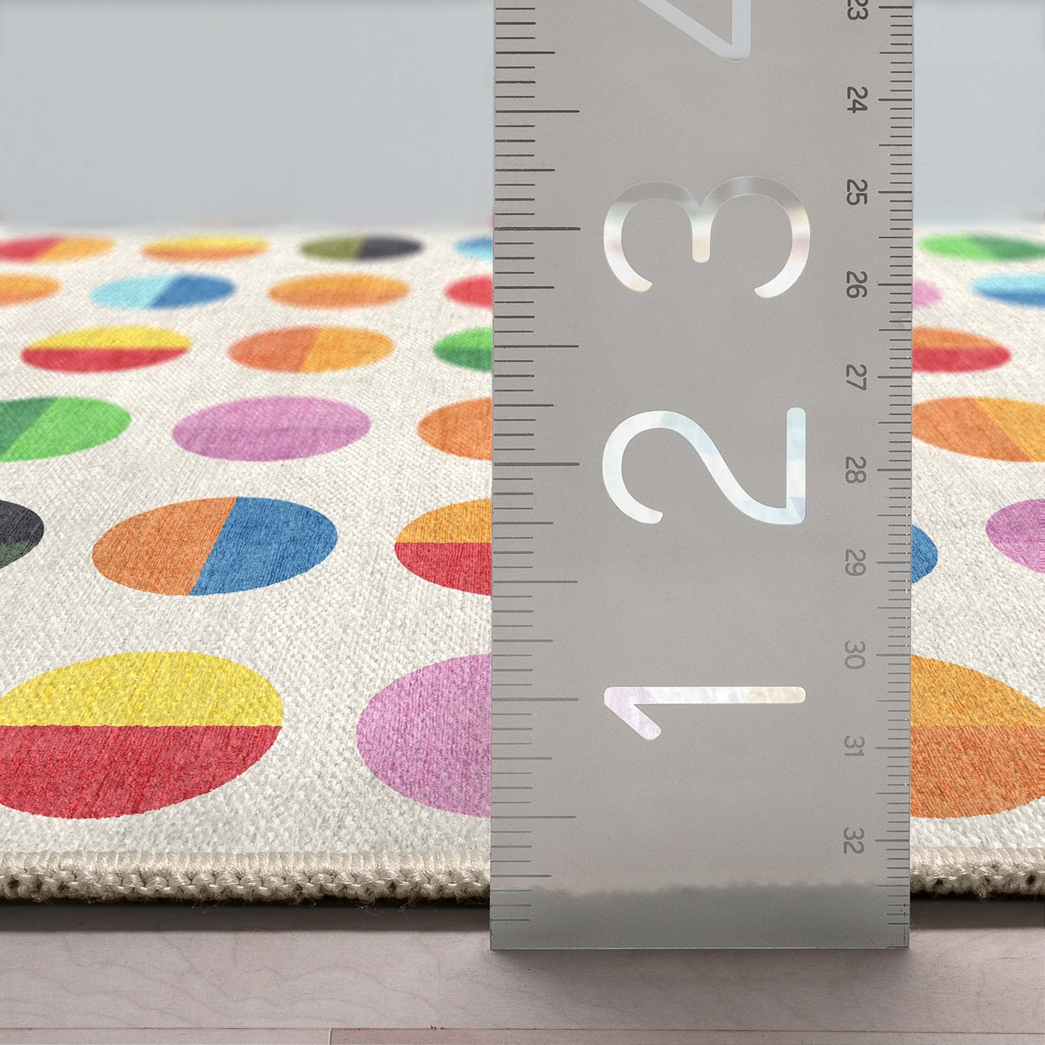 Crayola Modern Split Dots Bright Multi Color Area Rug By Well Woven、mySite、gigharbornorthrealestate