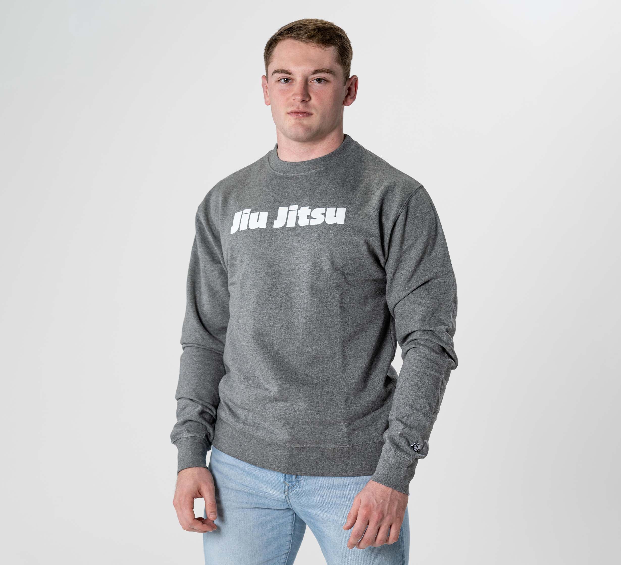 Jiu Jitsu Player Crewneck Heather Grey、mySite、gigharbornorthrealestate