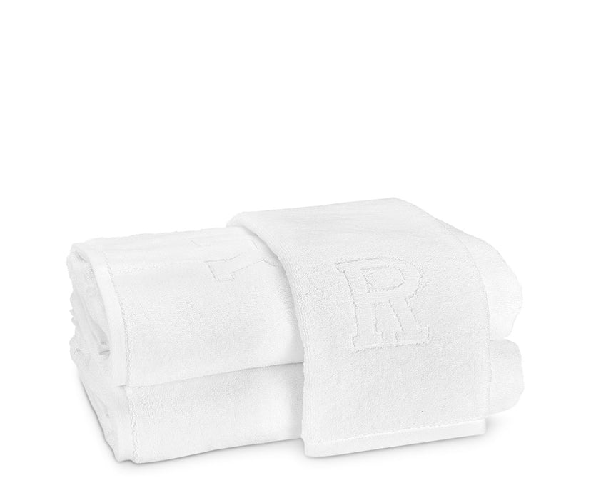  Matouk Auberge Monogrammed Hand Towel、mySite、elrpsem3k