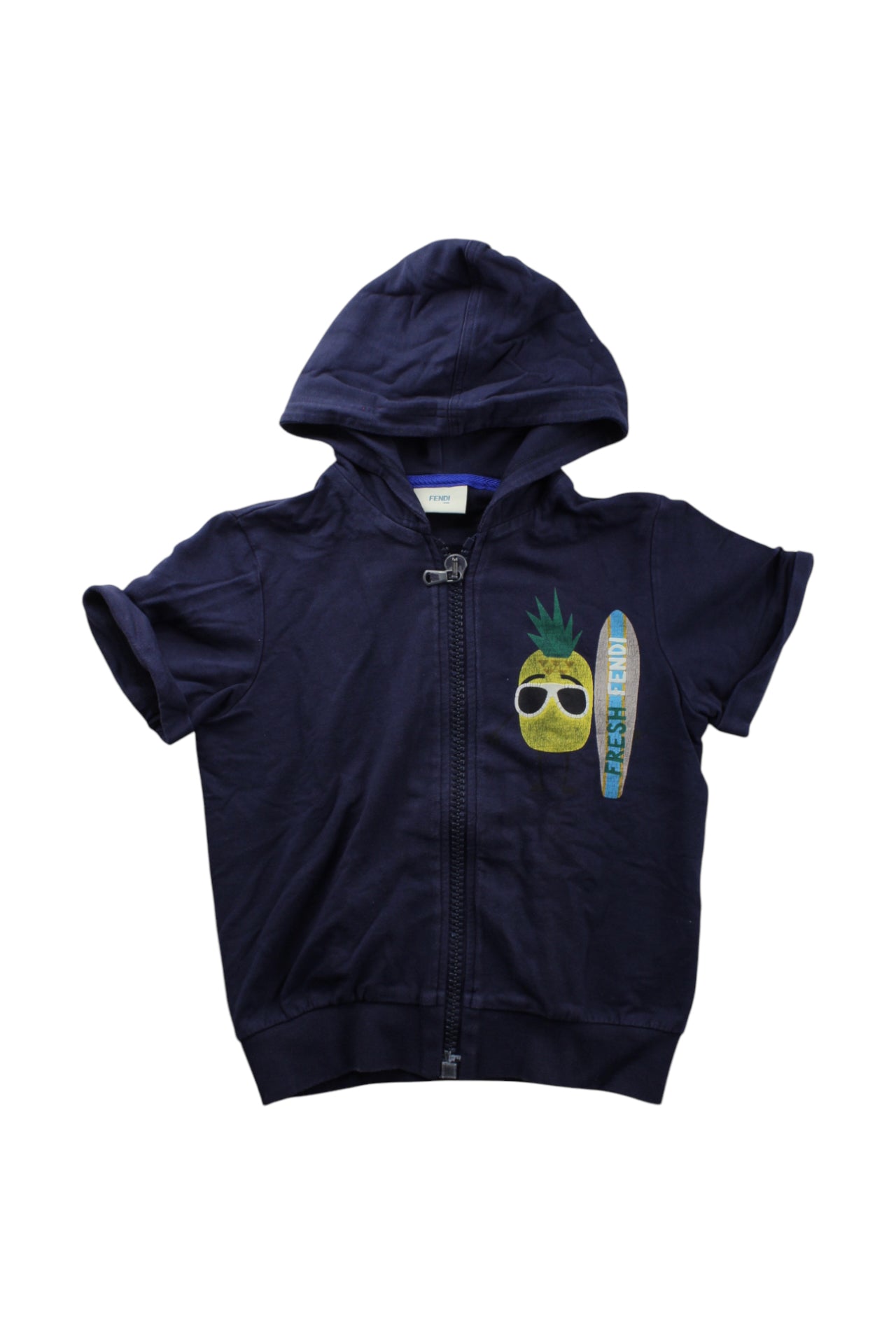 Fendi Pineapple Graphic Zippered Hoodie 6T、mySite、g9winljtr