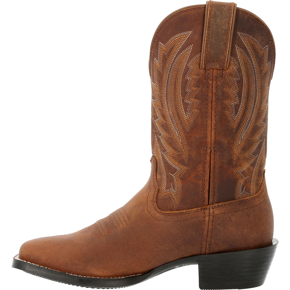 Westward Tooled-Inlay Square Toe Cowboy Boots、mySite、gtrtttuynbv
