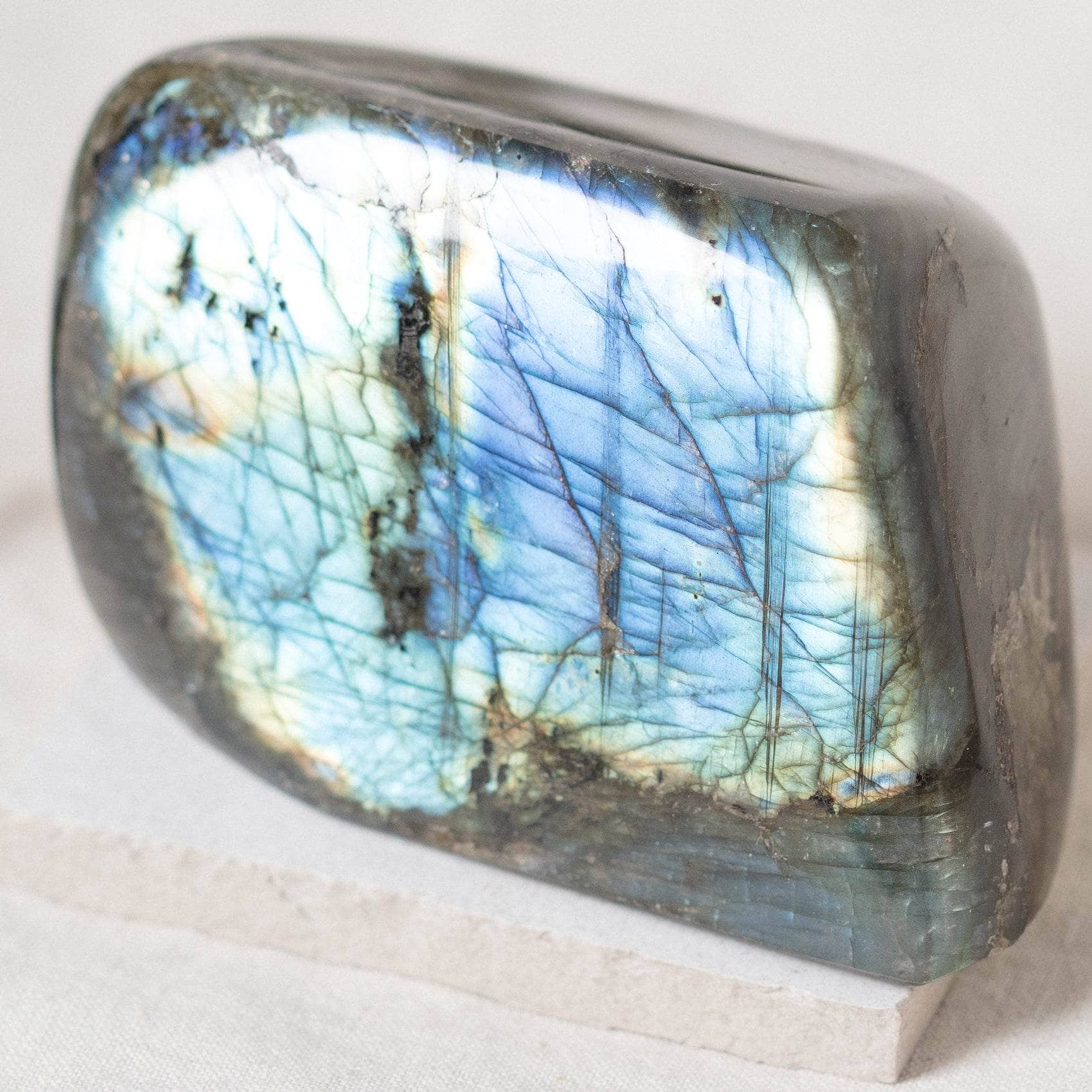 Labradorite Blue Flame Freeform - AAA Premium Quality、mySite、hinf8tx79