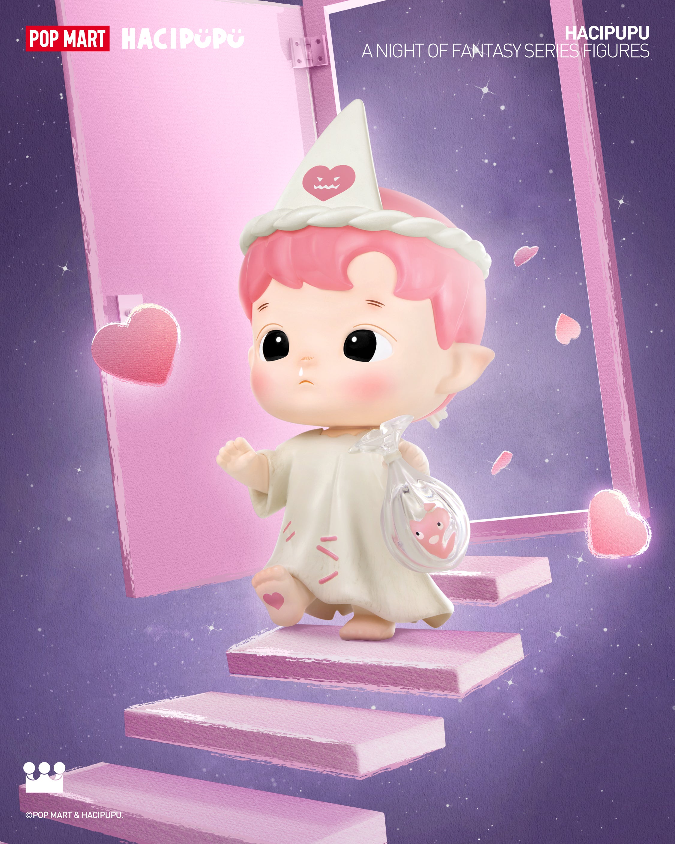  POP MART HACIPUPU A Night of Fantasy Series Figures、mySite、greenlandpopulation
