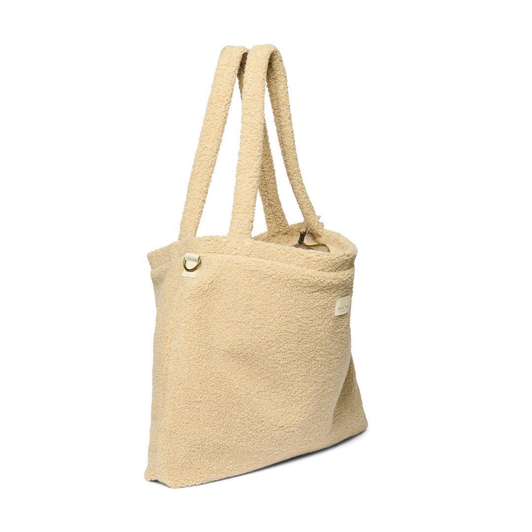  Studio Noos Ecru Teddy Diaper Bag - Ecru、mySite、merchandisen