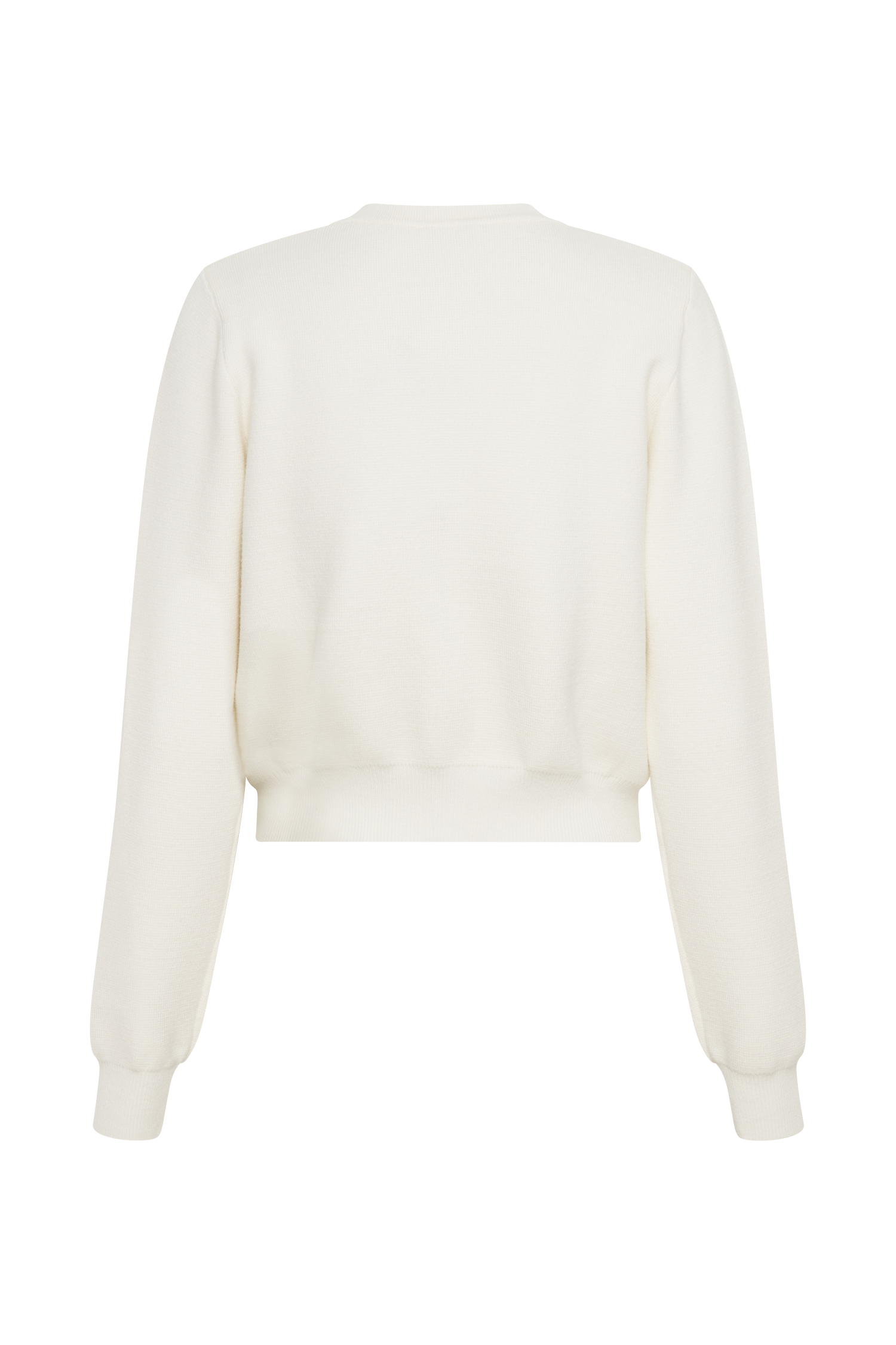 Tabitha Knit Cardigan - Ivory、mySite、solidvoid