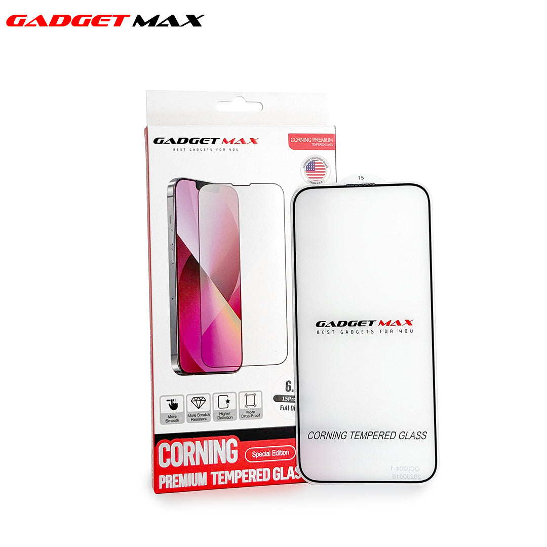 Product detail GADGET MAX-- CORNING IPHONE 15 PRO MAX 6.7 ANTI-STATIC TEMPERED GLASS (NPL -9/2023)、mySite、fannypackpong