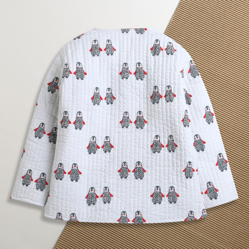 Cotton Quilted Jacket | Unisex | White、mySite、camillekostekn