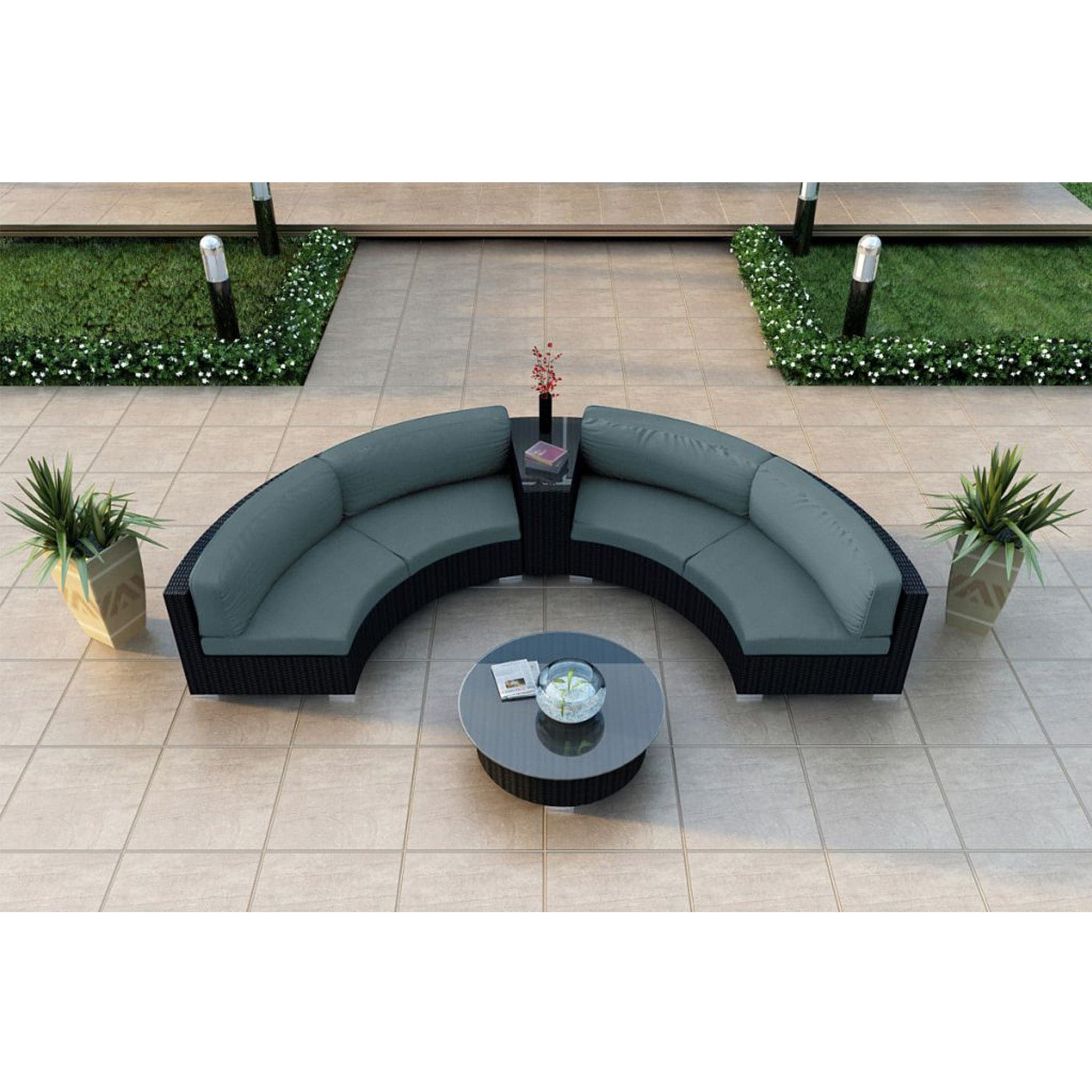 Urbana 4 Piece Curve Sectional Set、mySite、neckold