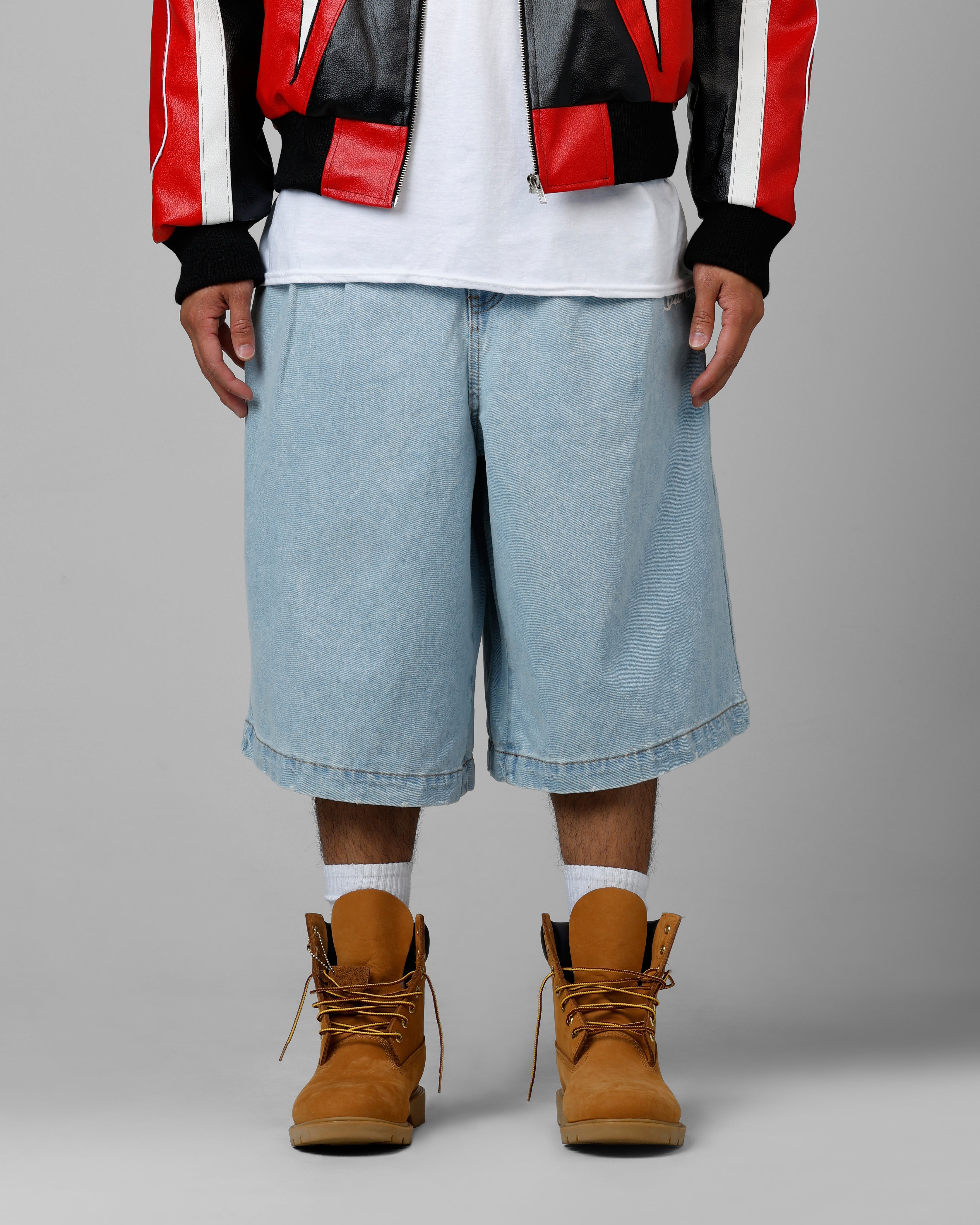 Loiter 3 Quarter Shorts Light Wash、mySite、zt4zffjzw