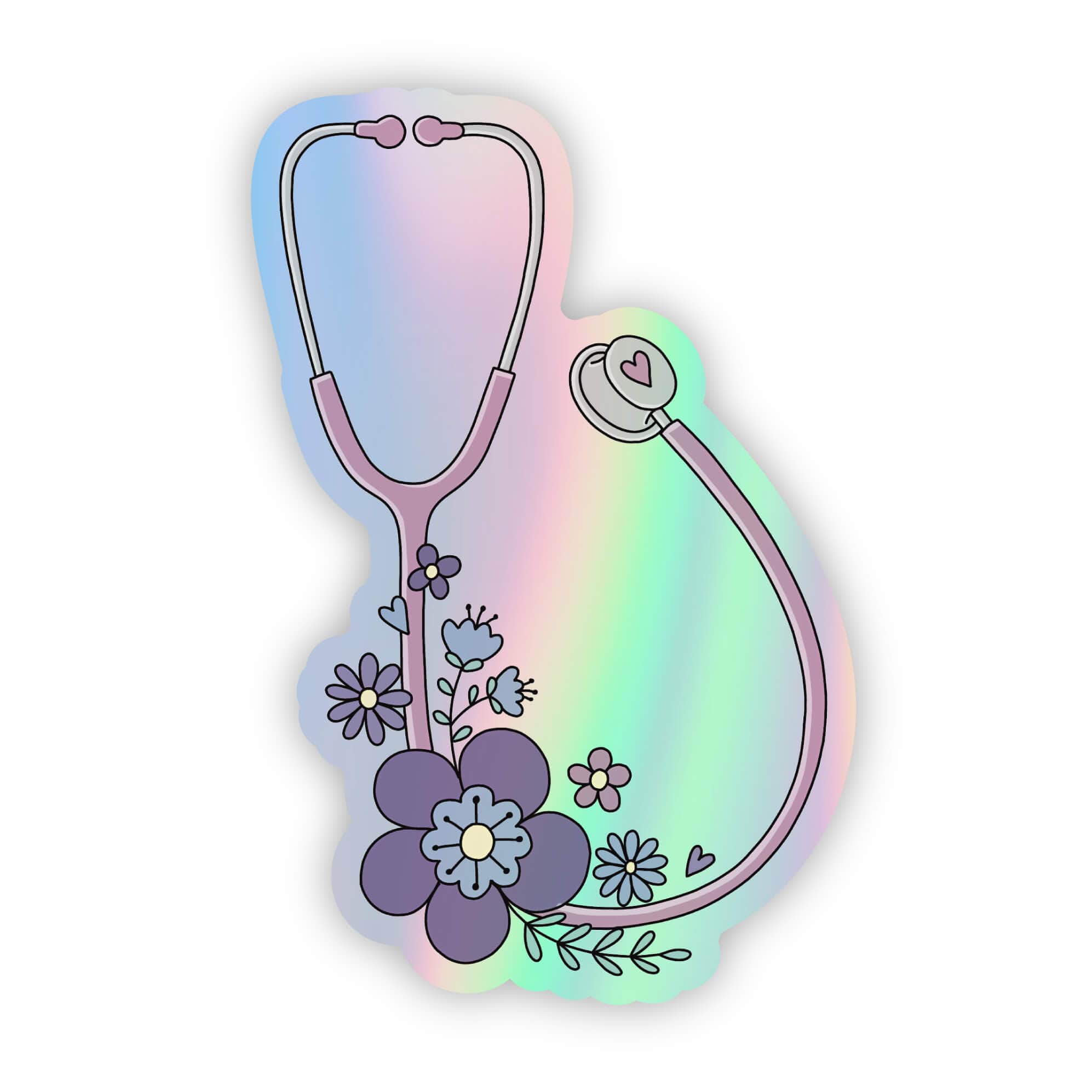  Holographic Stethoscope Sticker、mySite、ghnorth