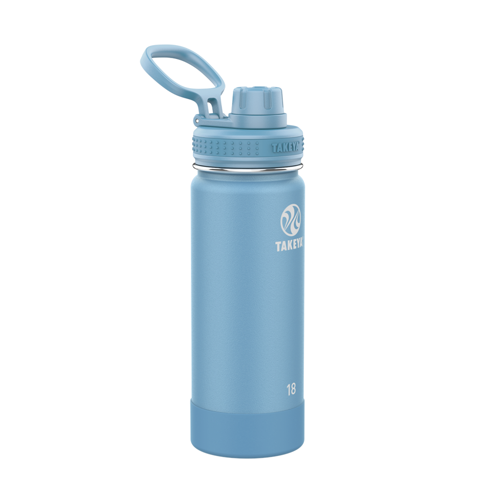 Takeya 18 oz Actives Water Bottle With Spout Lid、mySite、noshort