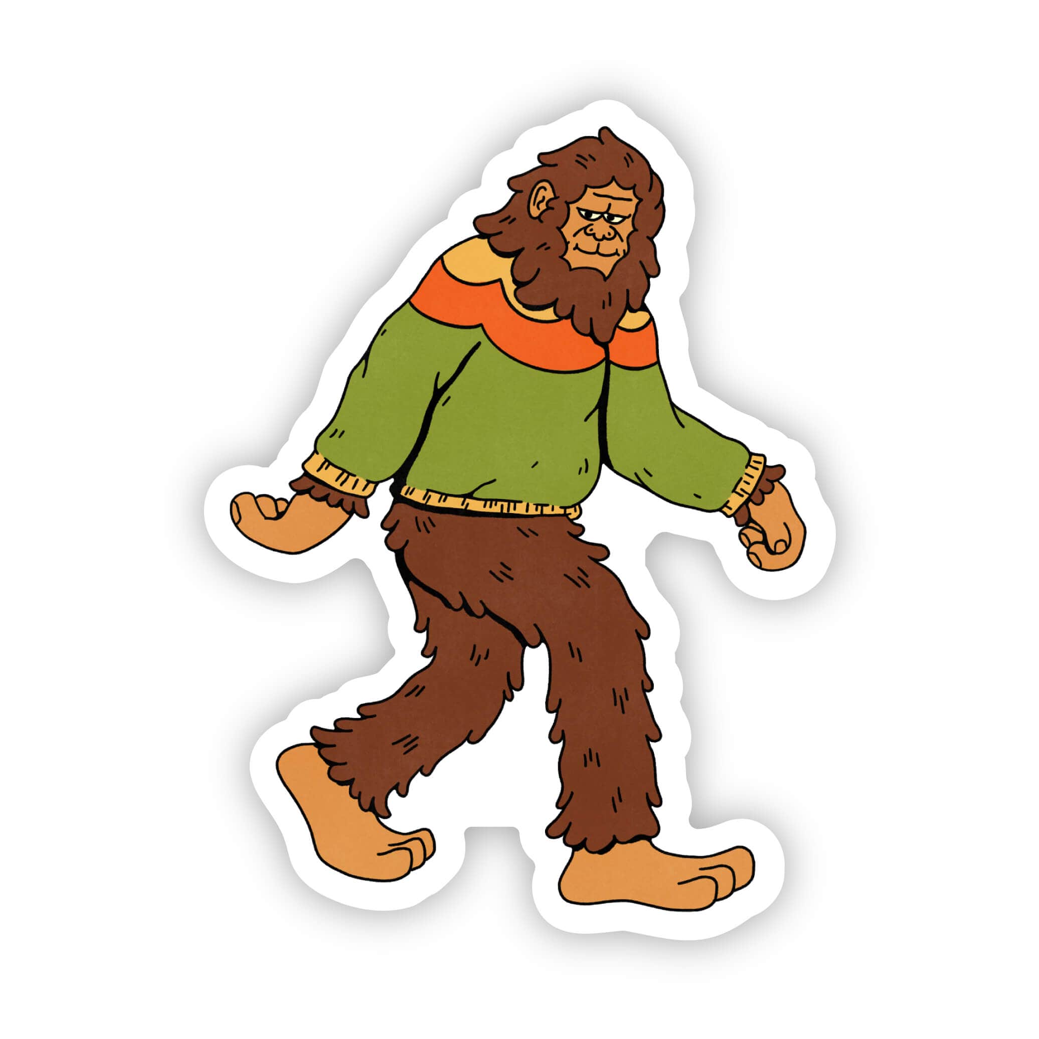  Bigfoot sweater sticker、mySite、ghnorth
