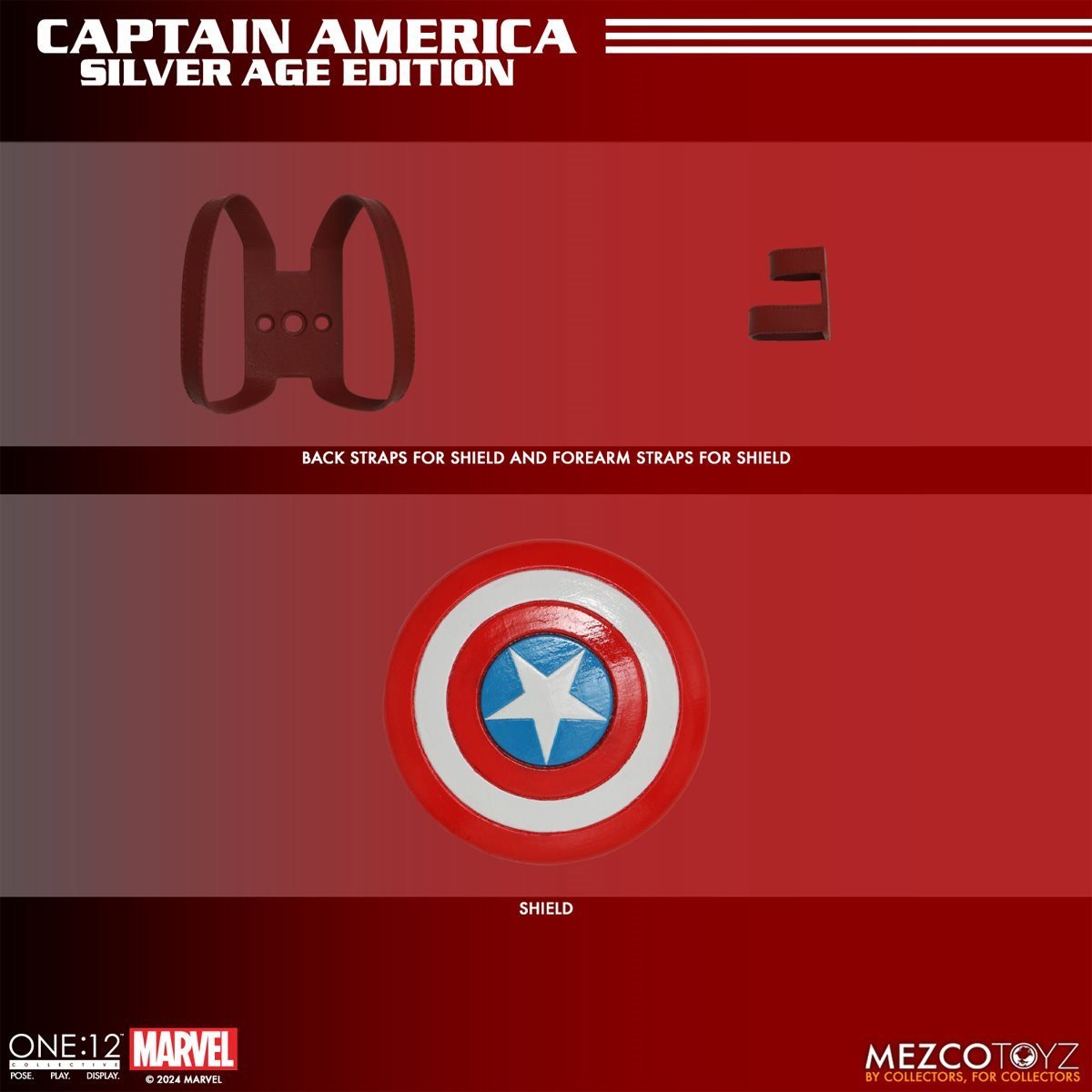 Marvel Comics Mezco One:12 Collective Captain America (Silver Age)、mySite、hgirdovlk