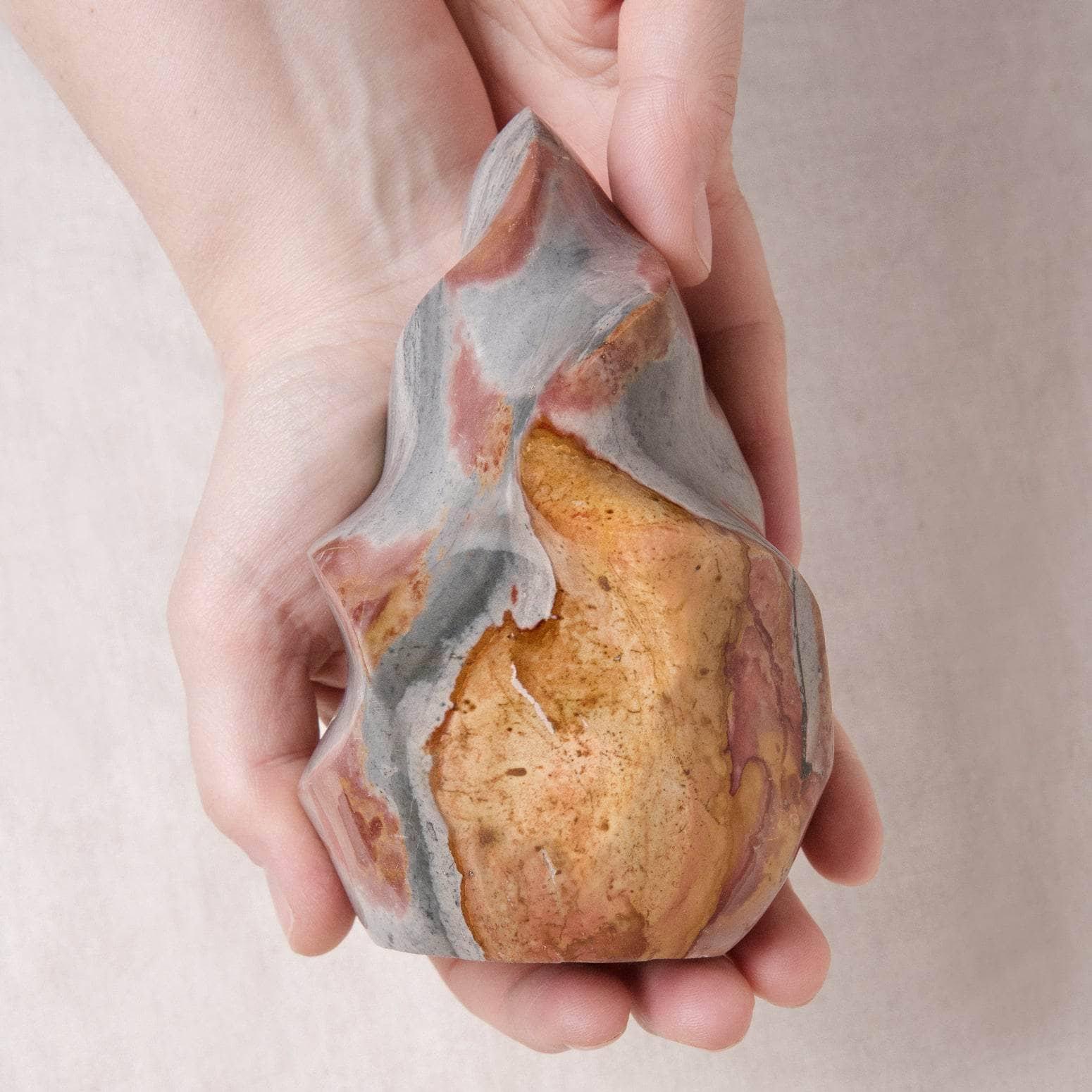 Polychrome (Desert Magic) Jasper Freeform Flame Crystals、mySite、hinf8tx79