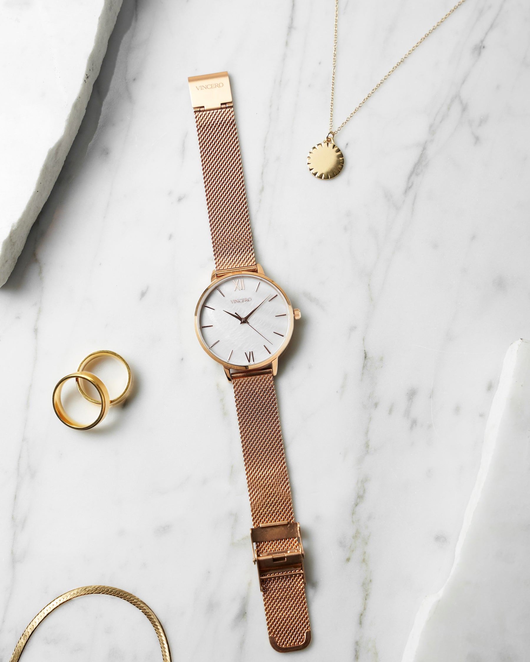  The Eros Mesh - Rose + White Pearl