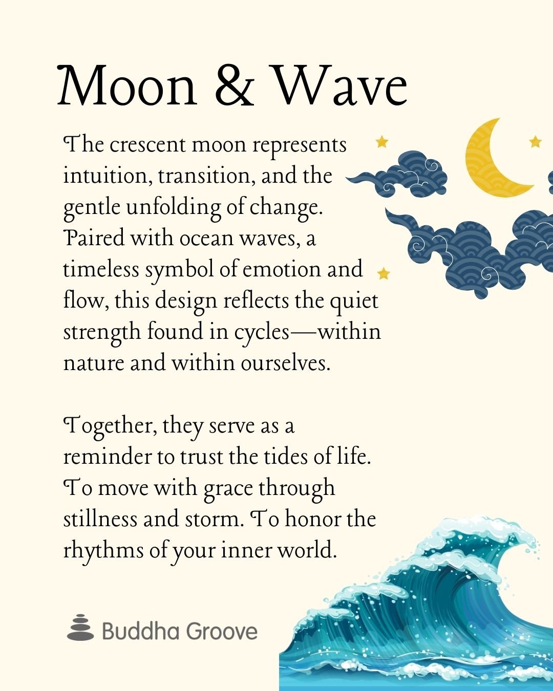 Sterling Crescent Moon Wave Earrings、mySite、topwebapps