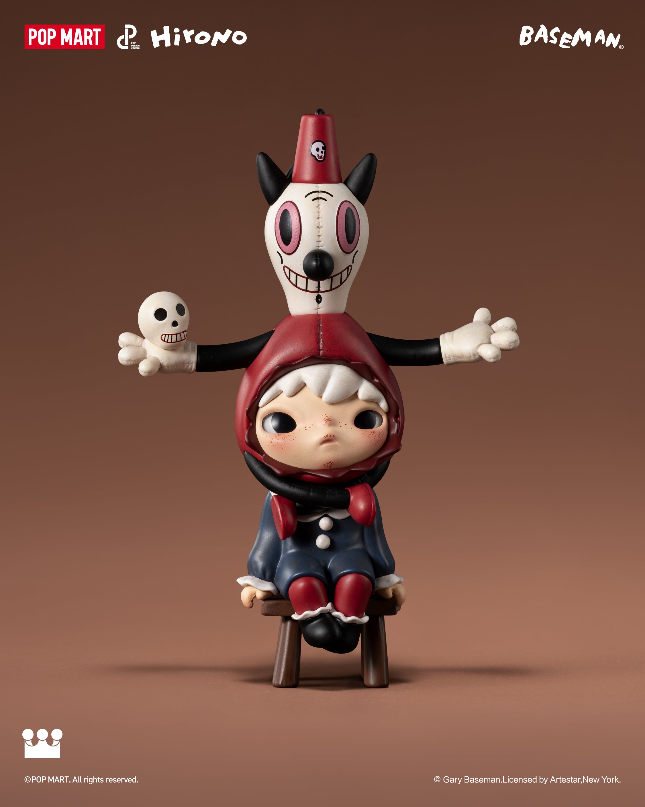  POP MART Hirono × Gary Baseman Figure、mySite、greenlandpopulation