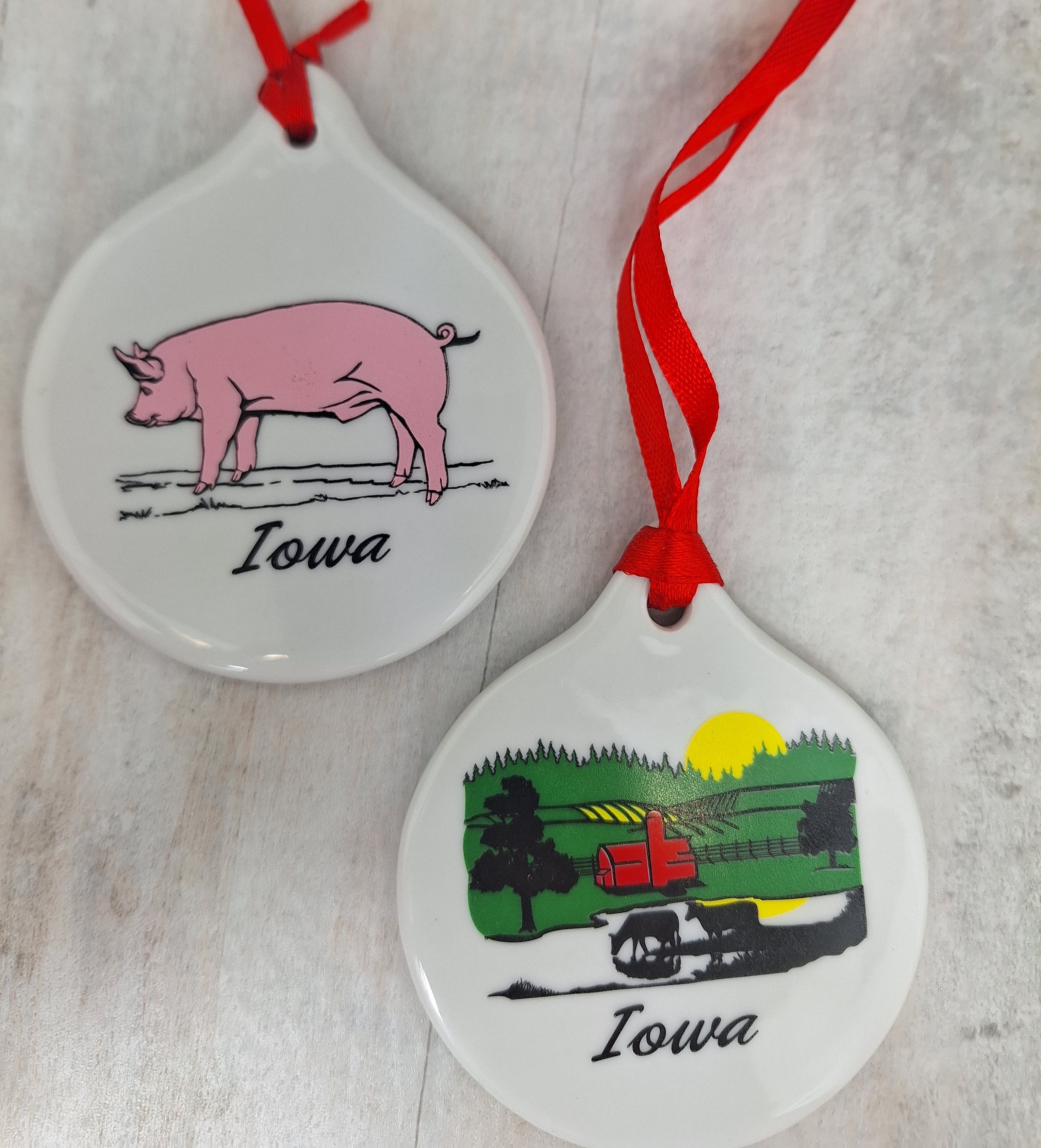 Pig/Farm Ceramic Ornament、mySite、garagedoors4me