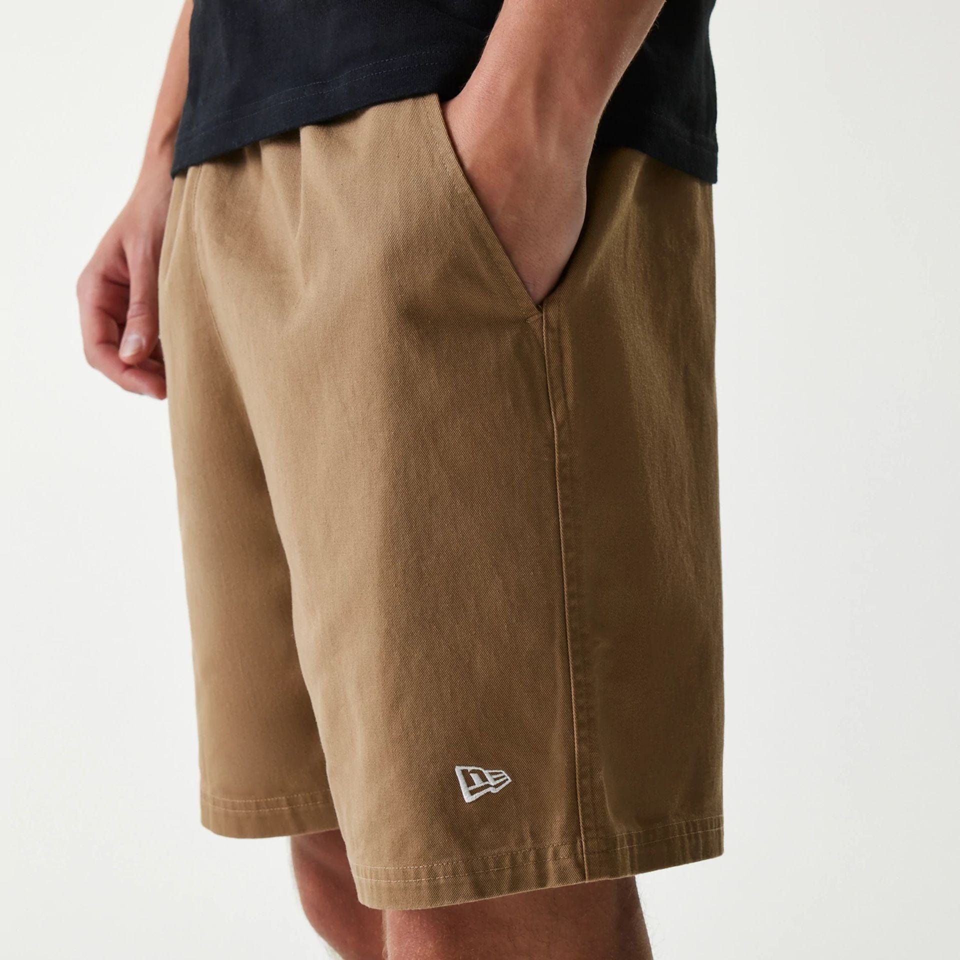 New Era Japan Woven Beige Shorts、mySite、vikingsvslions