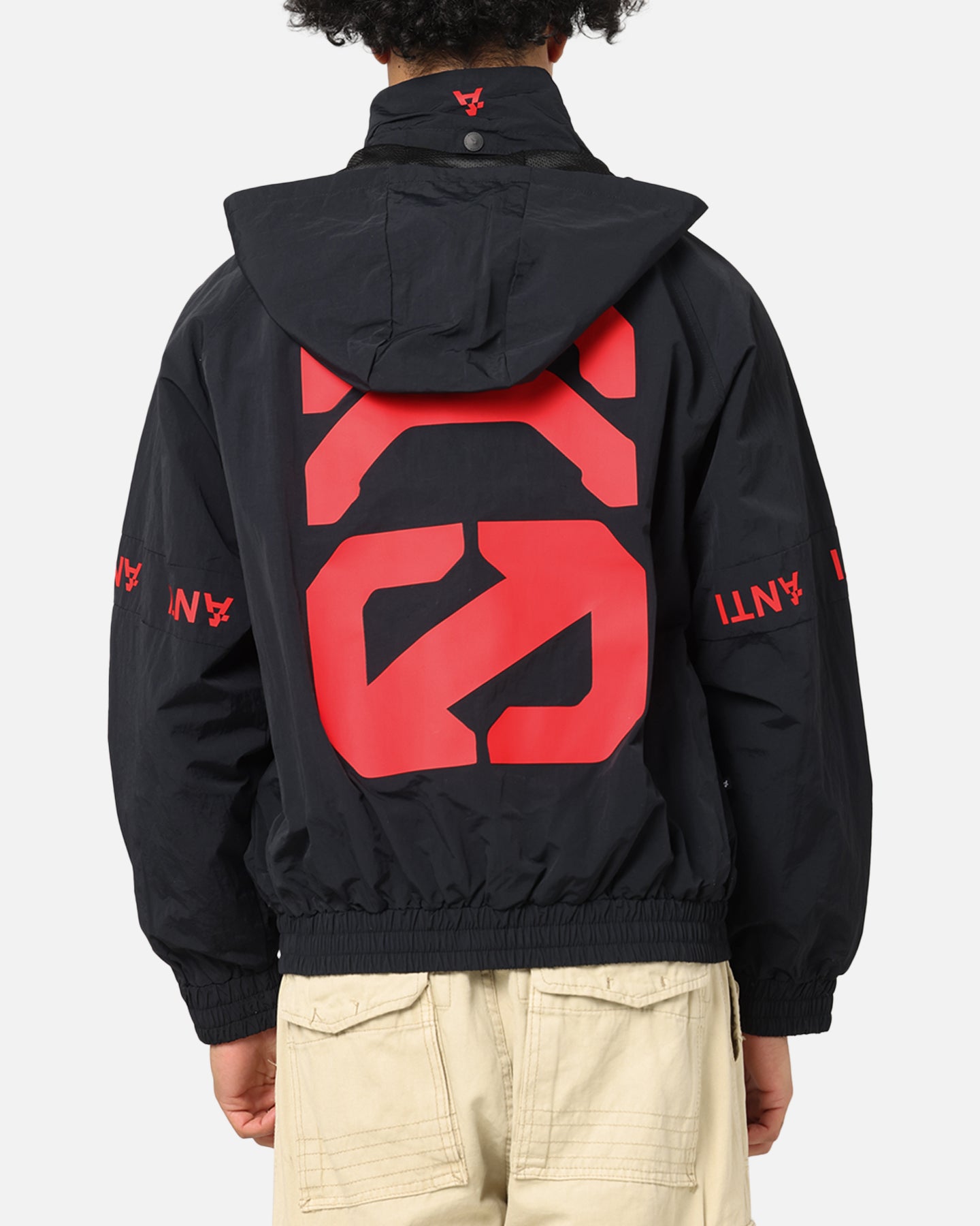 The Anti Order Faction Technical Windbreaker Jacket Black/Red、mySite、zt4zffjzw