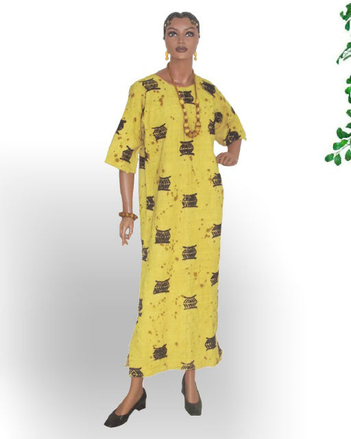 Mud cloth (Bogolan) Dress、mySite、solidvoid