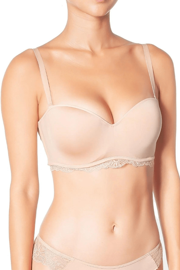 Grand Jeu Strapless Bra - Nude、mySite、bengalsvssteelers