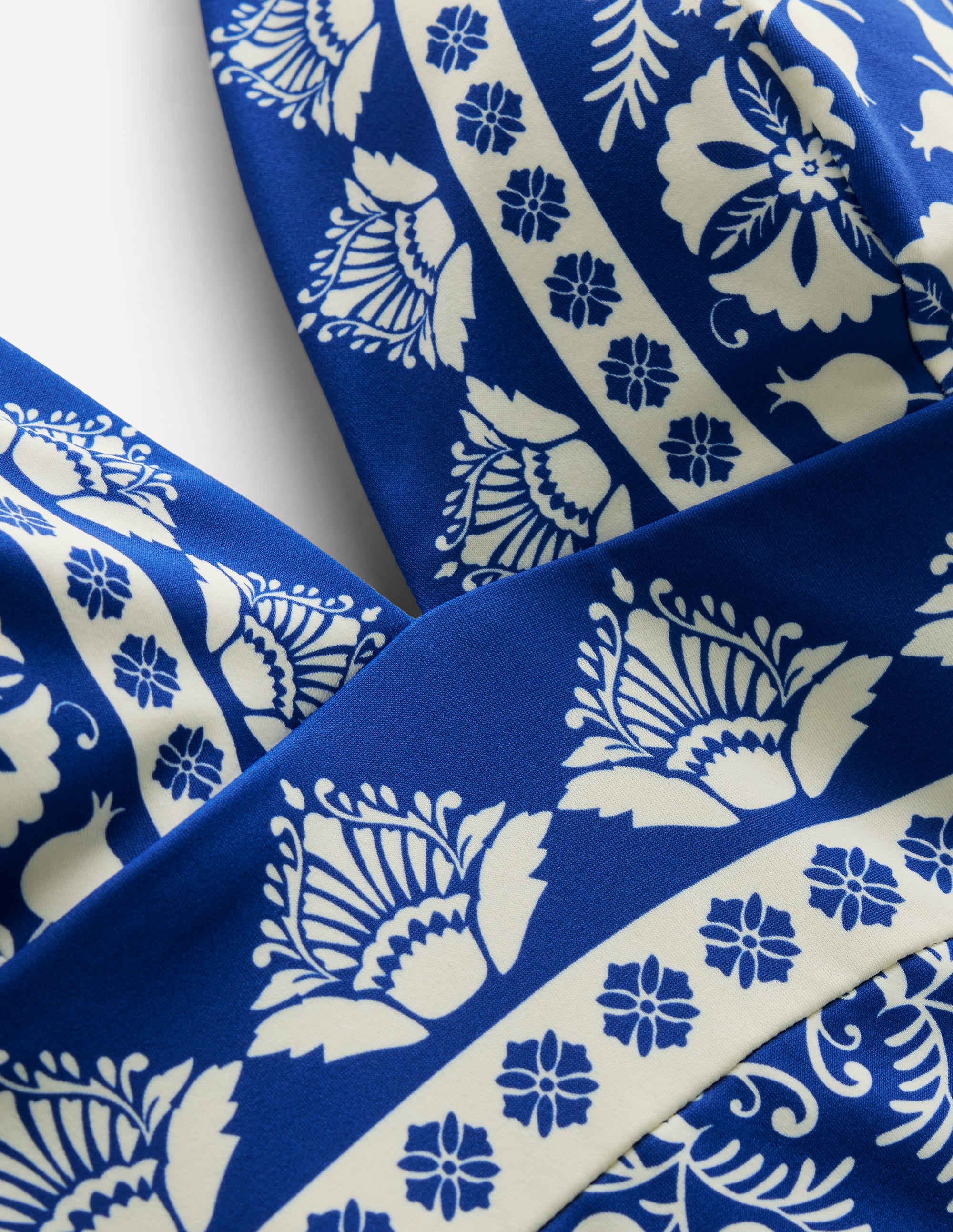  Porto Tankini Top-Bright Blue, Ornate Stripe、mySite、ashleygrahame