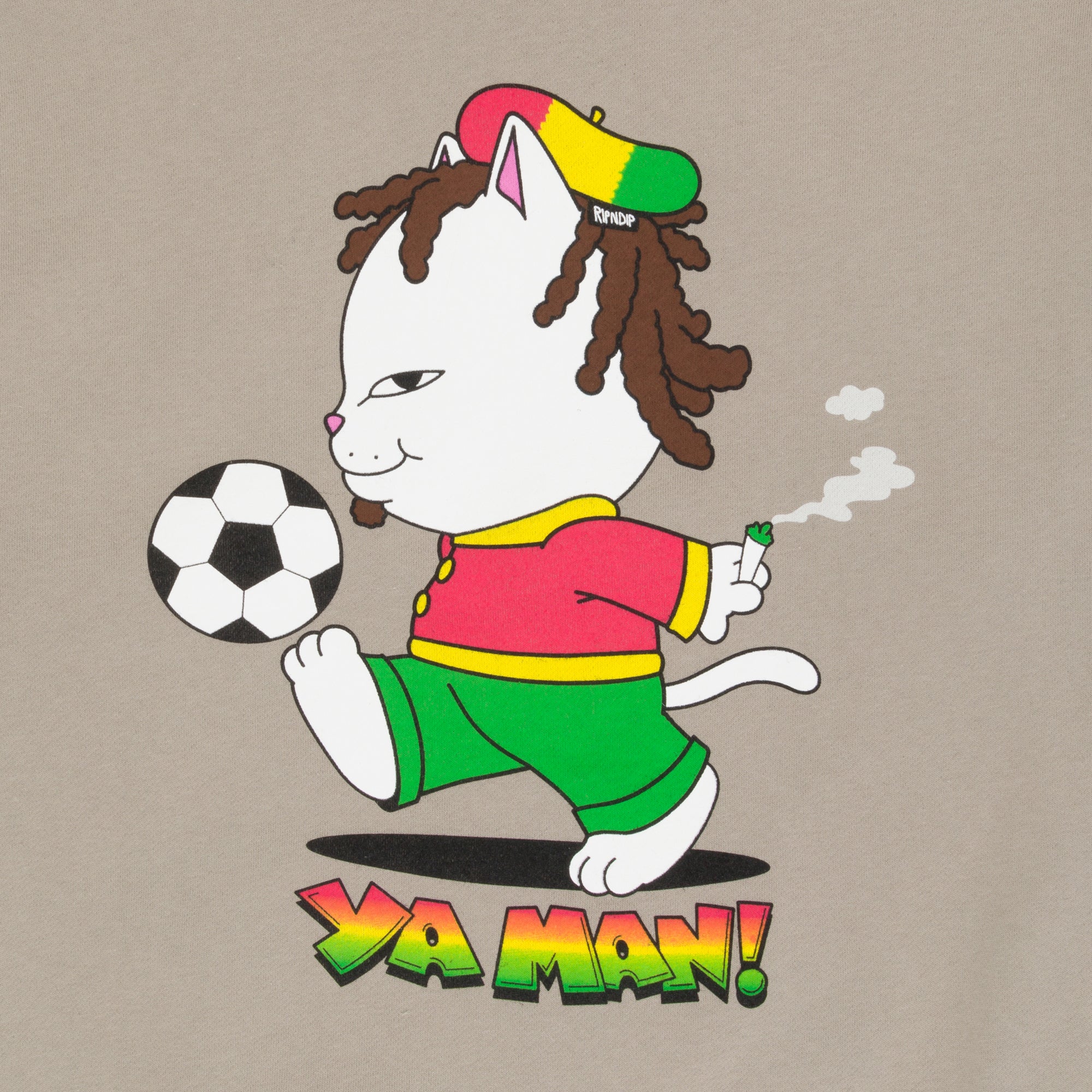  Ya Man! Hoodie (Cement)、mySite、merchandisen