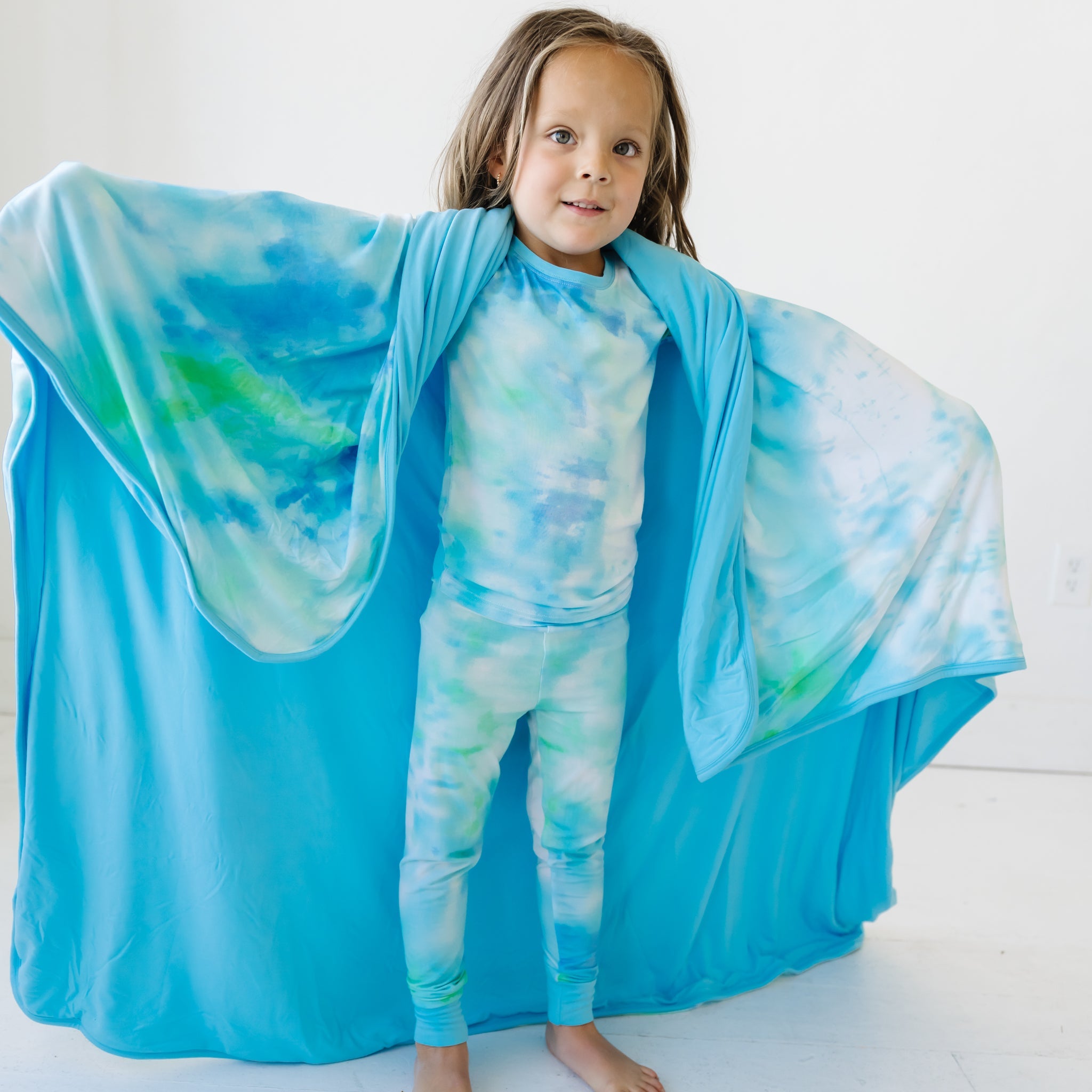 Tidepool Watercolor Large Cloud Blanket®、mySite、g9winljtr
