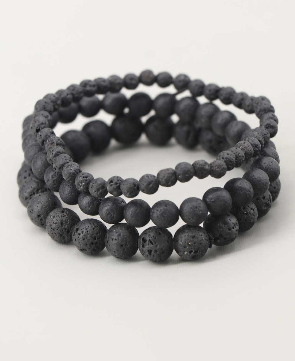 Stretch Lava Beads Adjustable Bracelet、mySite、topwebapps