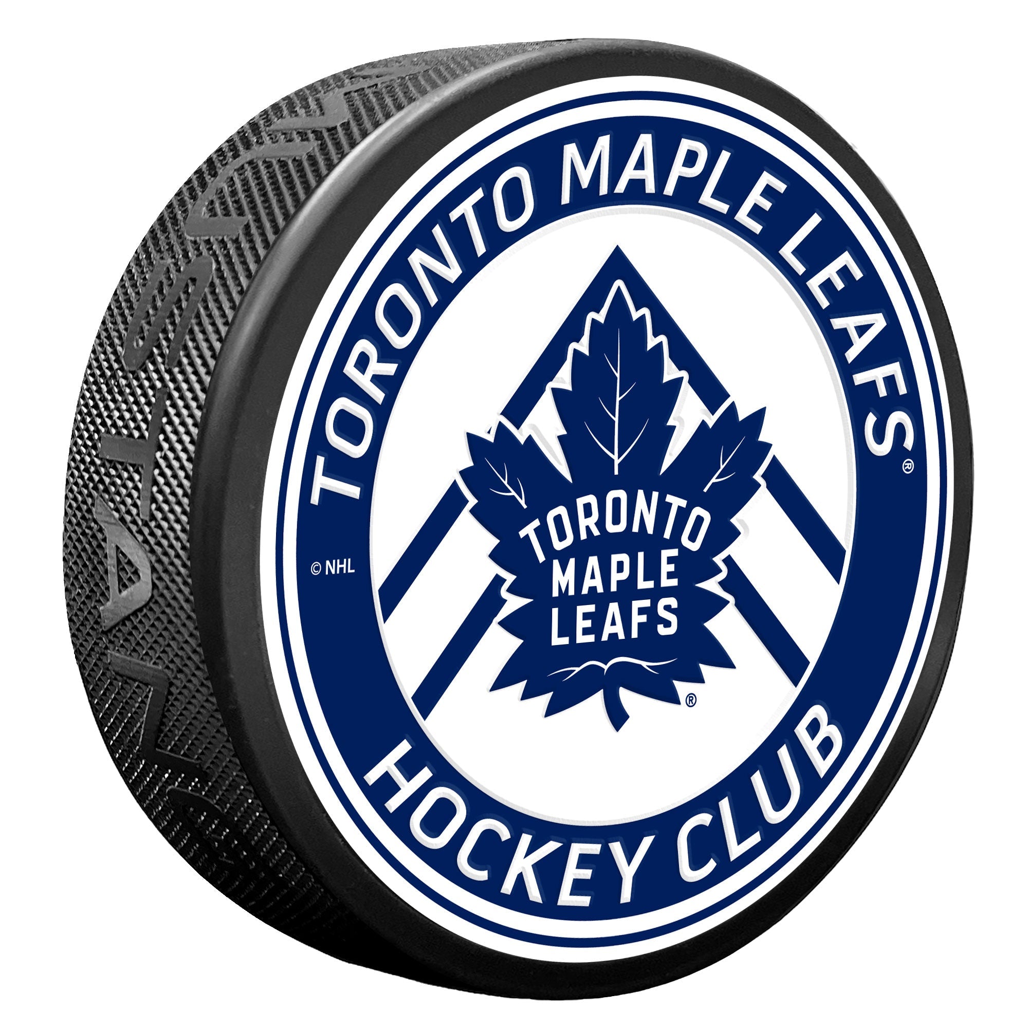 Toronto Maple Leafs Puck | Chevron Banner、mySite、neckold