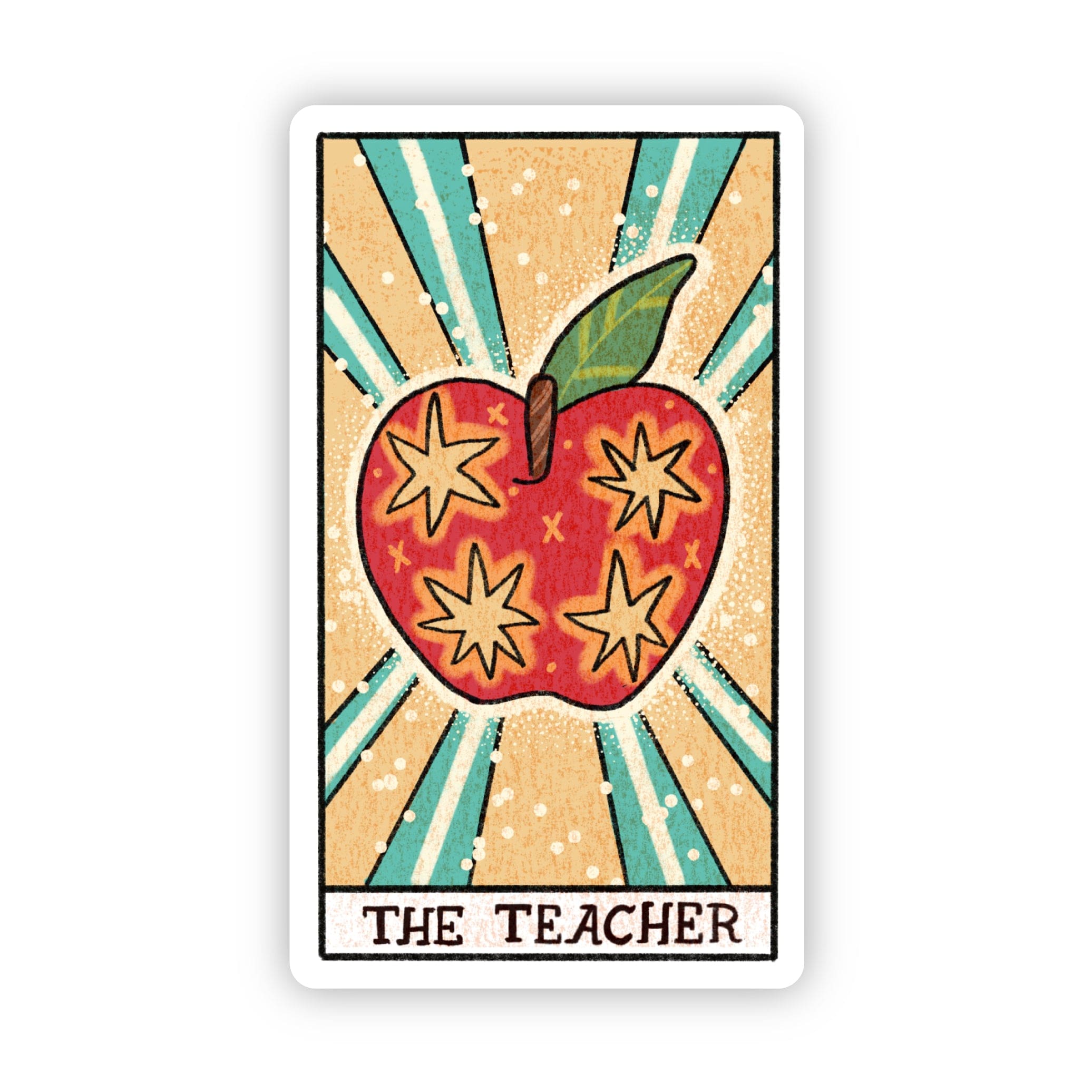  The teacher tarot card sticker、mySite、elrpsem3k