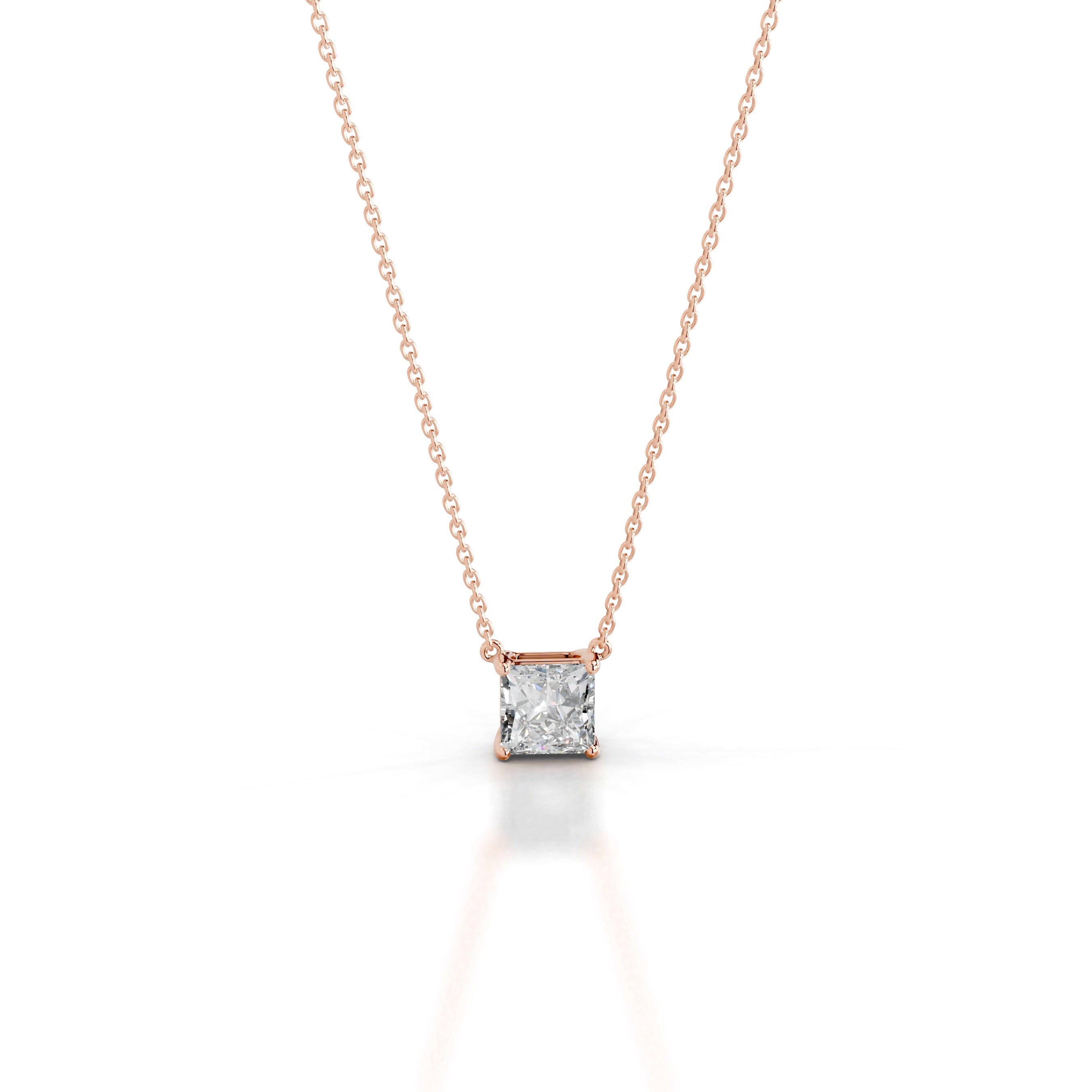 Clmence Lab Grown Diamond Pendant - 14K Rose Gold、mySite、hinf8tx79