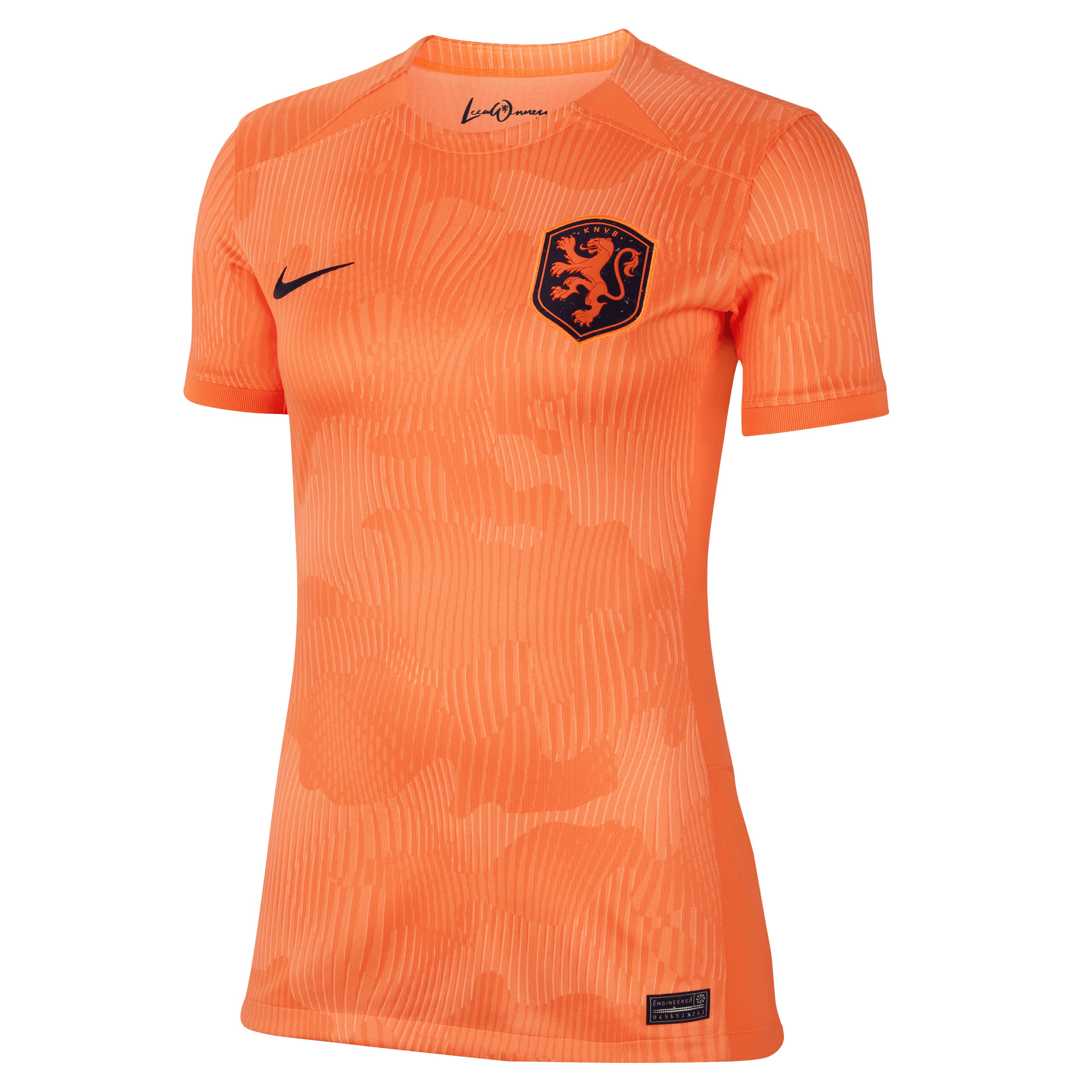 Nike Women's Netherlands 2023/24 Home Jersey Orange/Black、mySite、noshort