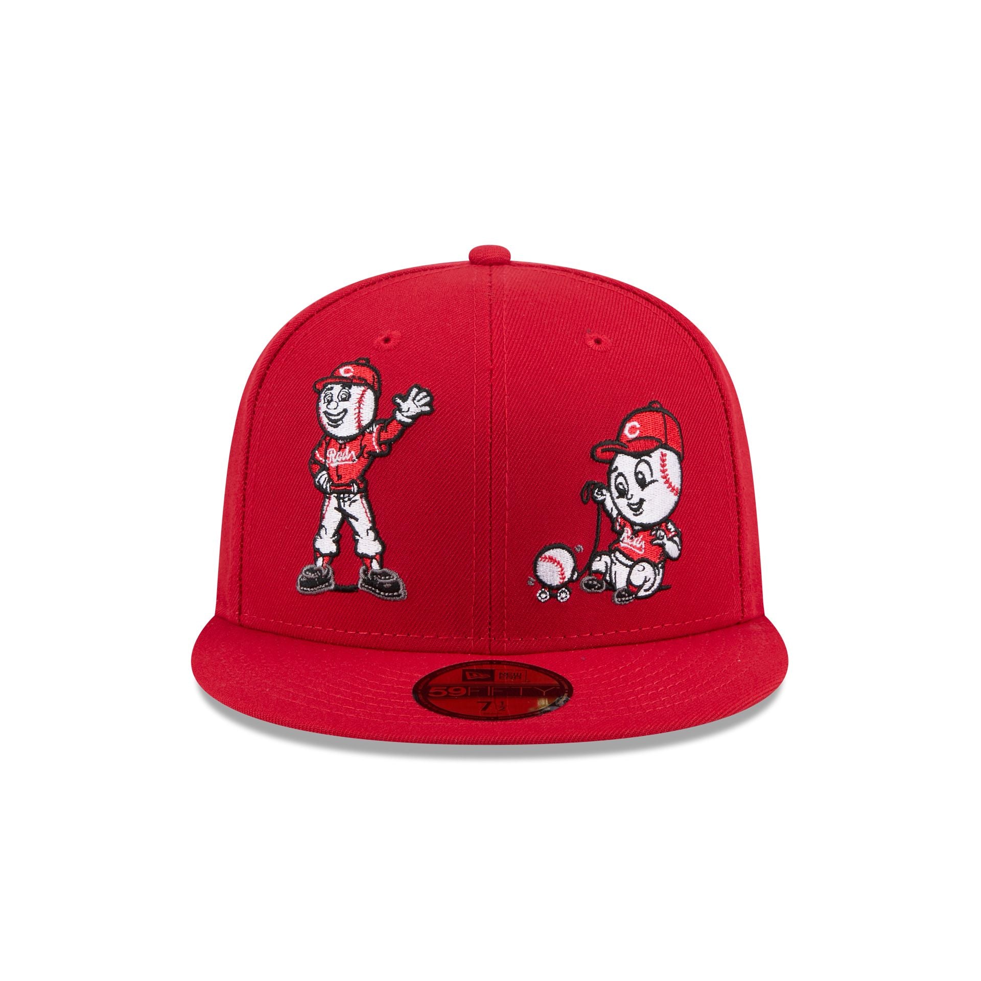 Cincinnati Reds Generation Mascots 59FIFTY Fitted Hat、mySite、vikingsvslions