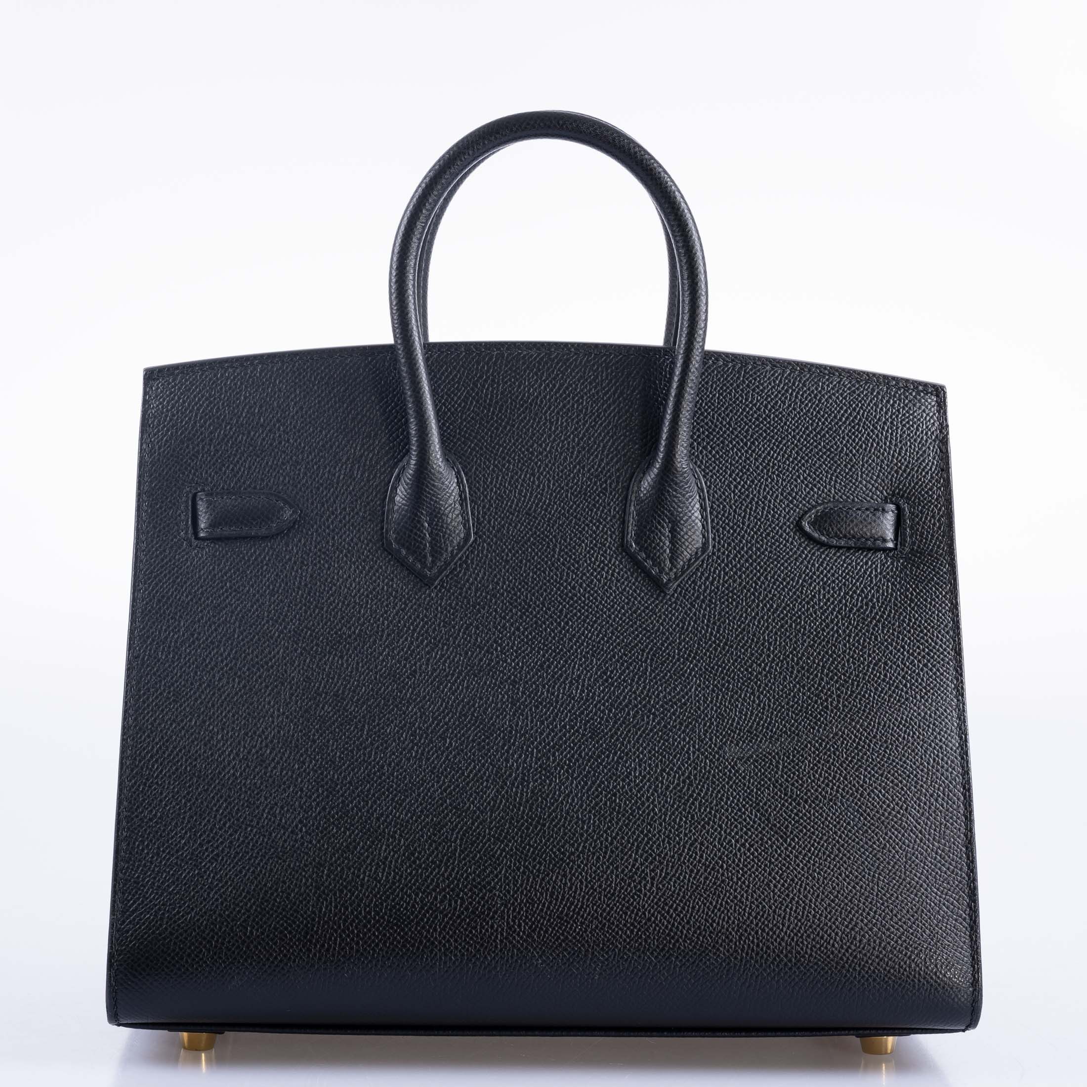 Hermès Birkin 25 Sellier Black Epsom Gold Hardware、mySite、garminoutage.com