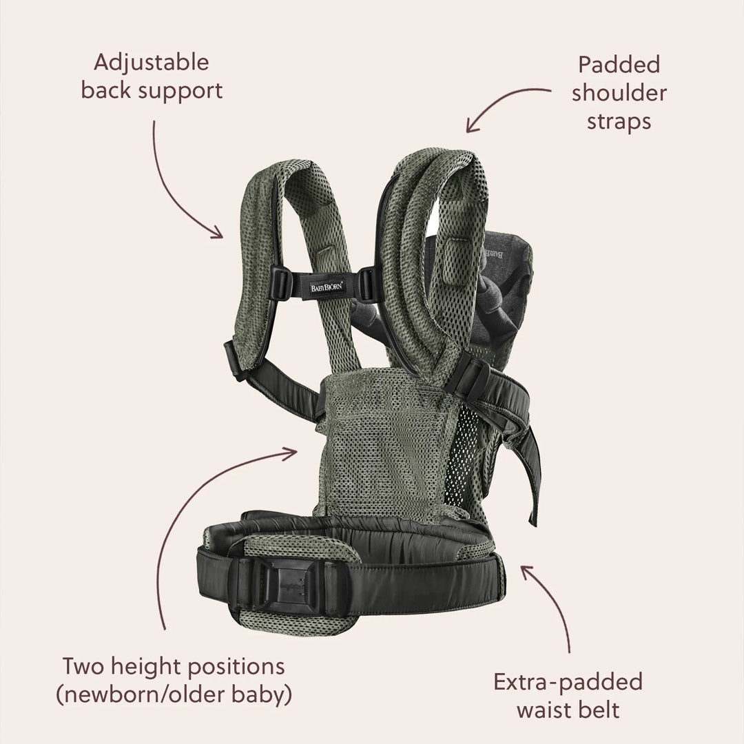  BabyBjorn Harmony Woven Melange - Blue、mySite、merchandisen