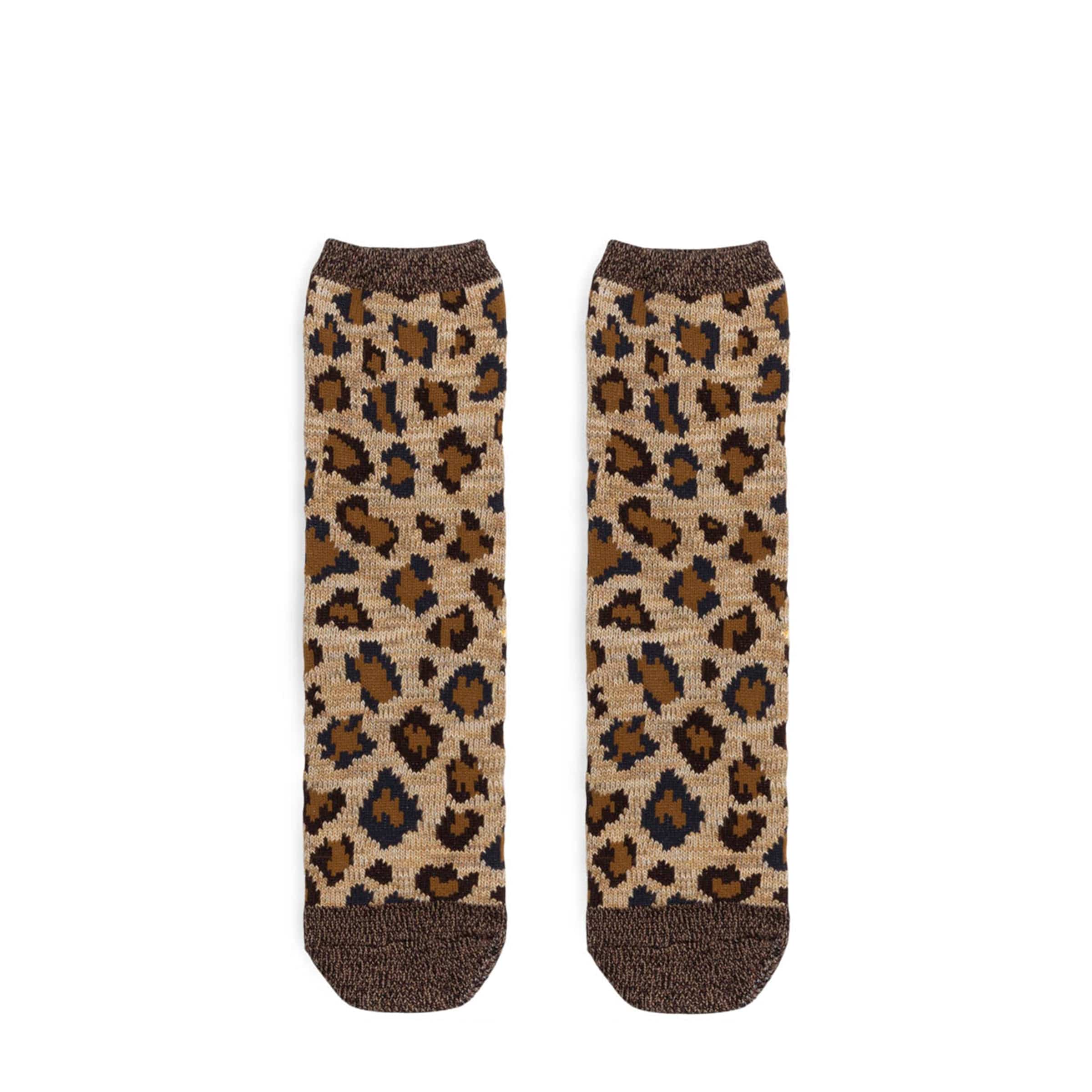 84 YARNS RAININBOWY HAPPY HEEL LEOPARD SOCKS、mySite、zt4zffjzw