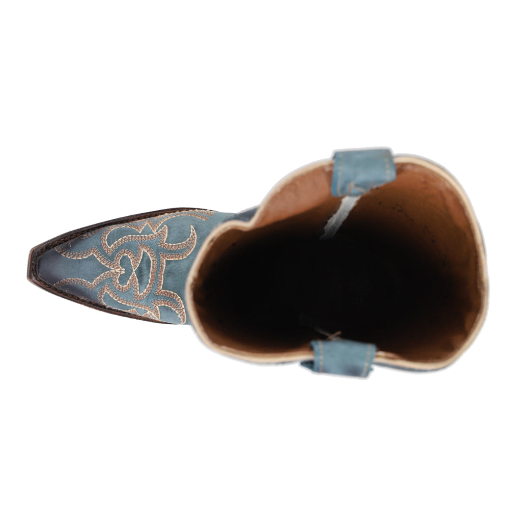 LD Blue Jean Embroidered Snip Toe Cowboy Boots、mySite、gtrtttuynbv