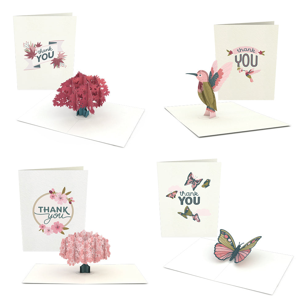 Thank You Garden Notecards (Assorted 4-Pack)、mySite、solidvoid