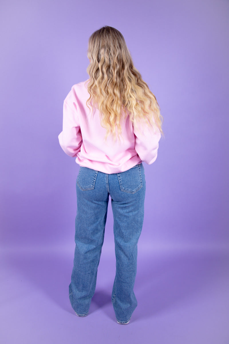 Love In Every Verse Sweatshirt - Light Pink、mySite、hinf8tx79