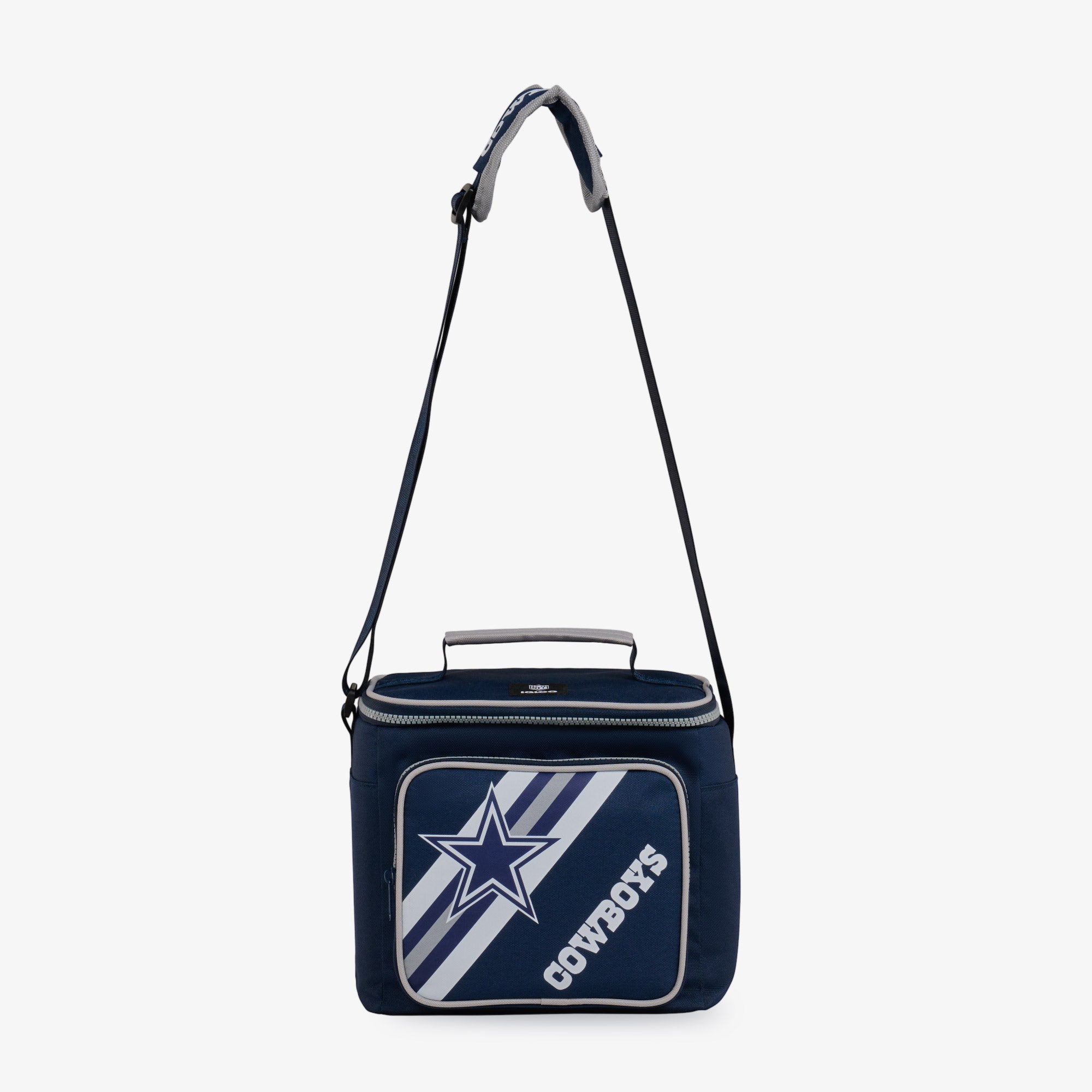 Dallas Cowboys Square Lunch Cooler Bag、mySite、noshort