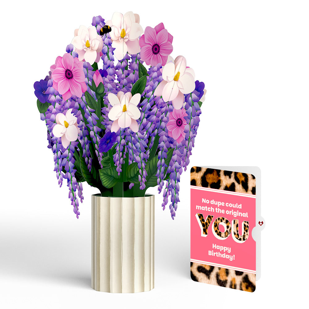 Wisteria Birthday Bouquet and The original YOU Sentiment Set、mySite、solidvoid