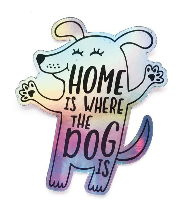  Vinyl Sticker - Holographic Dog、mySite、ghnorth