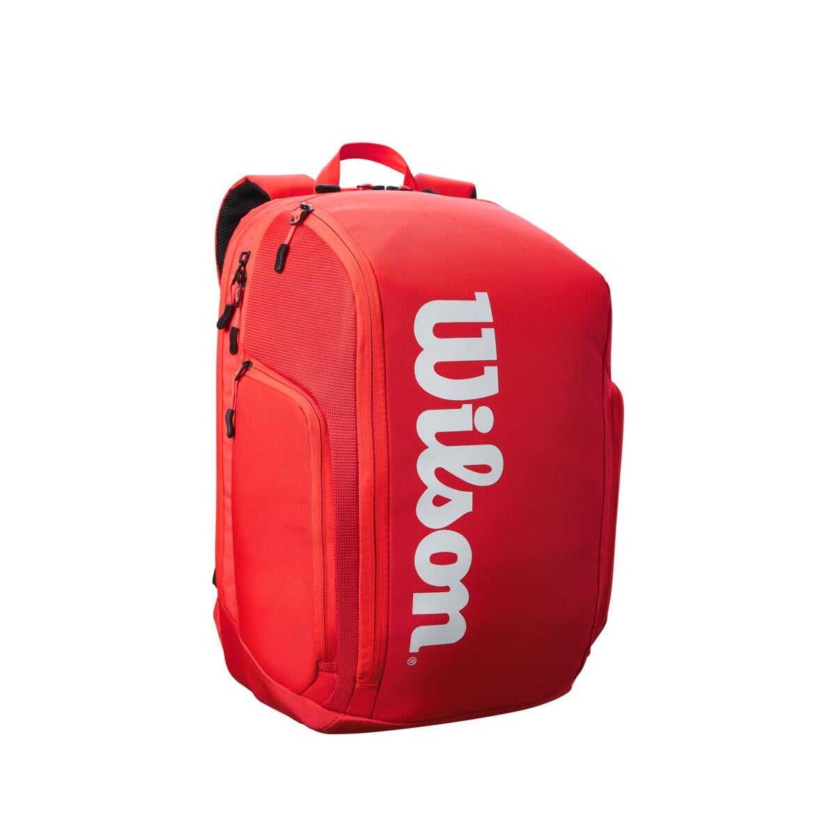 Wilson Super Tour Backpack Racquet Bag (Red)