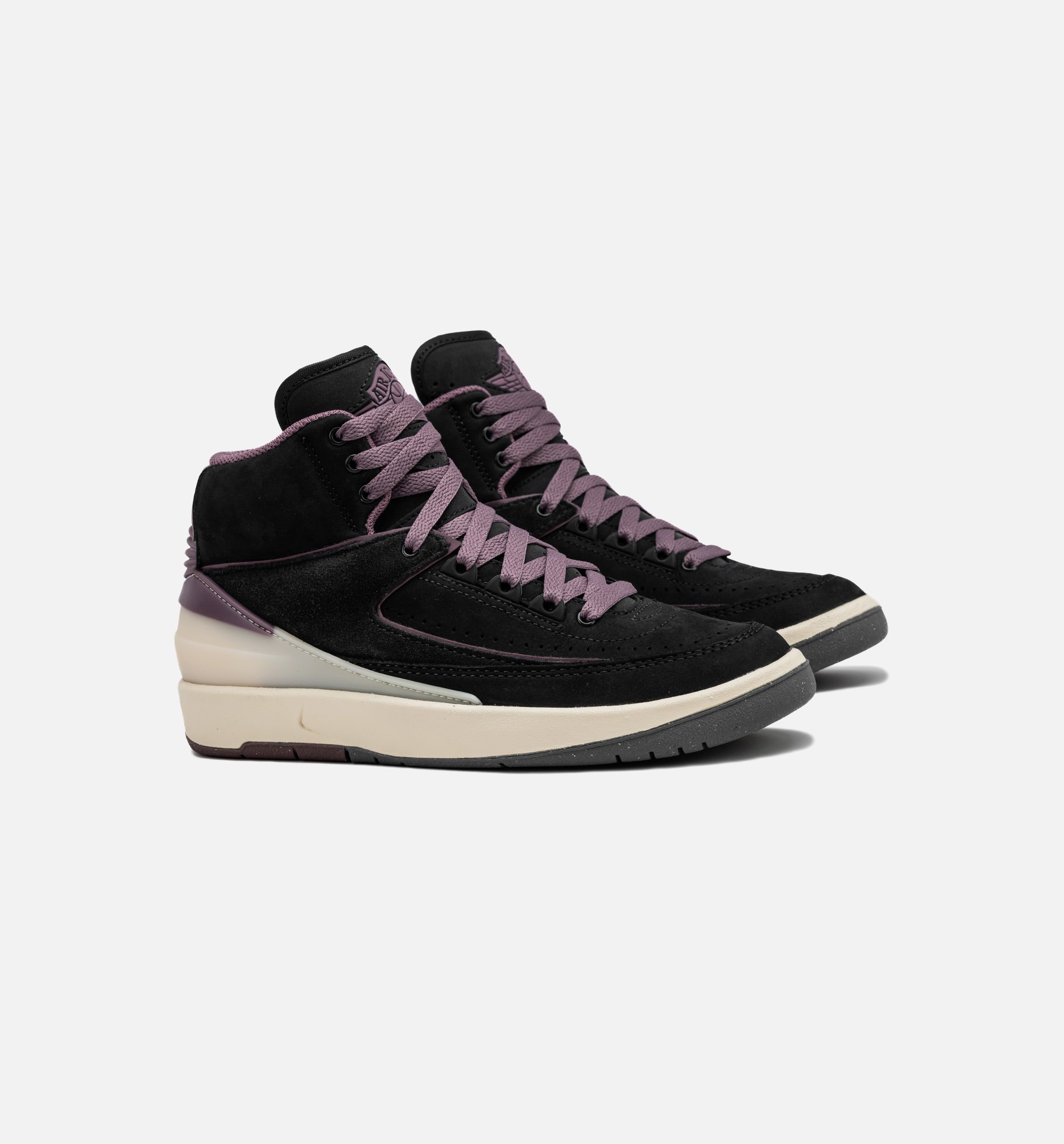 Air Jordan 2 Retro Off Noir Womens Lifestyle Shoe - Off Noir/Ice Cool Grey/Mauve、mySite、dreamappss