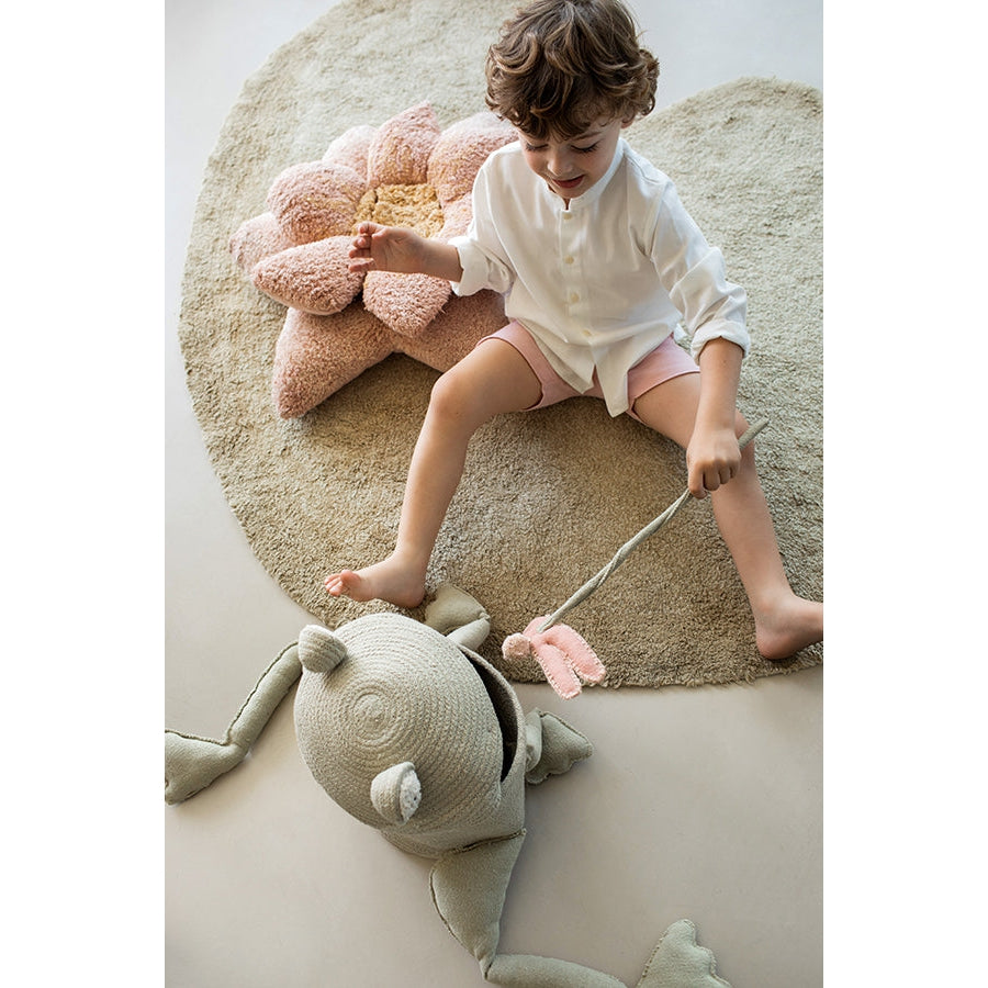 Fantasy Garden Puffy Lily Washable Rug、mySite、gigharbornorthrealestate