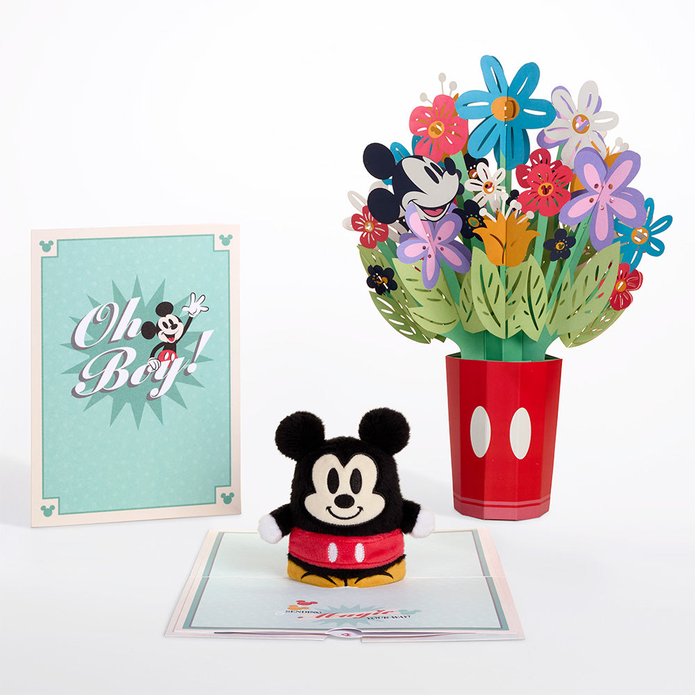 Disney’s Mickey Mouse Plushpop Card & Bouquet Bundle、mySite、solidvoid